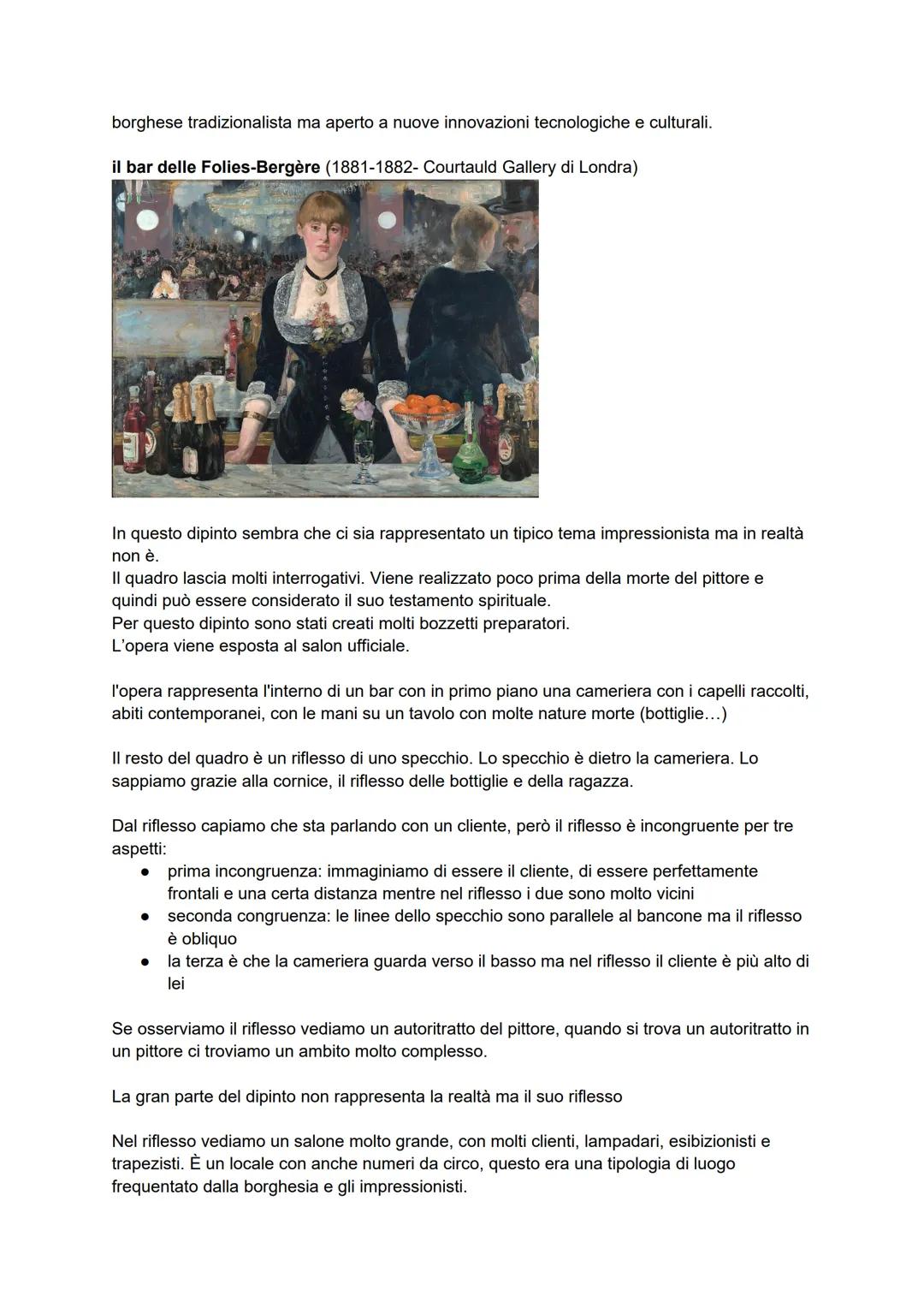 IMPRESSIONISMO
Contesto storico: il movimento nasce a Parigi, il centro artistico più importante dell'epoca
fino alla II guerra mondiale.
Tr