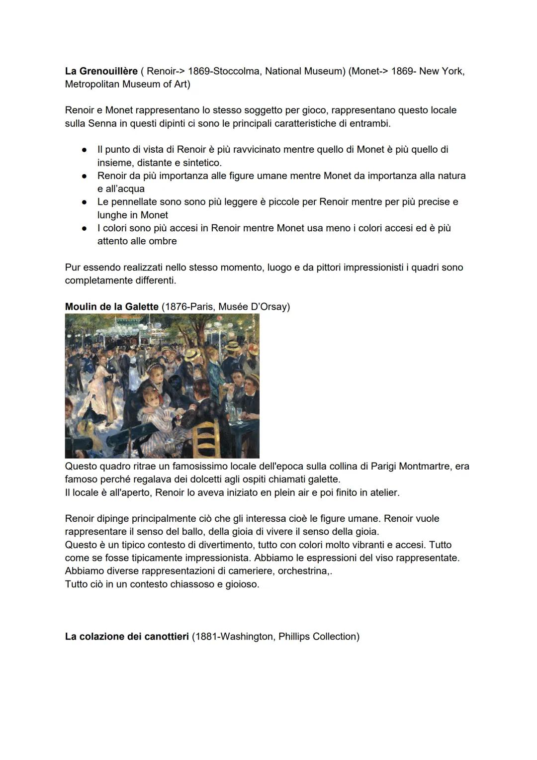 IMPRESSIONISMO
Contesto storico: il movimento nasce a Parigi, il centro artistico più importante dell'epoca
fino alla II guerra mondiale.
Tr