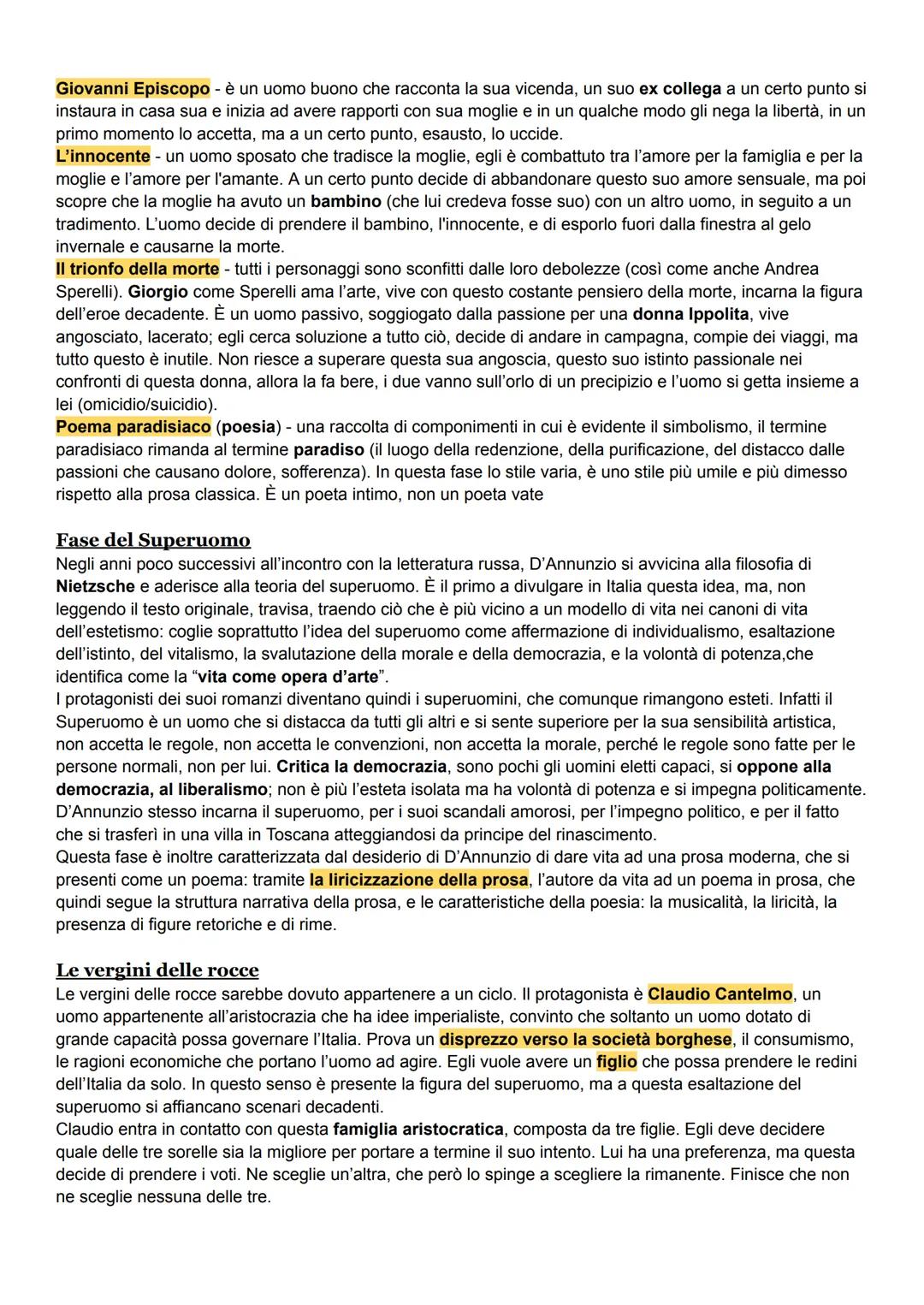 # D'Annunzio
Gabriele D'Annunzio nacque nel 1863 a Pescara, figlio di un agricoltore. Compì gli studi ginnasiali e liceali
a Prato, dove si