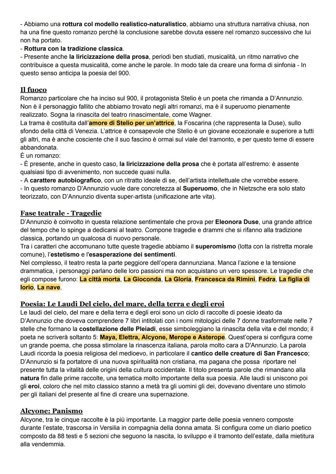 # D'Annunzio
Gabriele D'Annunzio nacque nel 1863 a Pescara, figlio di un agricoltore. Compì gli studi ginnasiali e liceali
a Prato, dove si