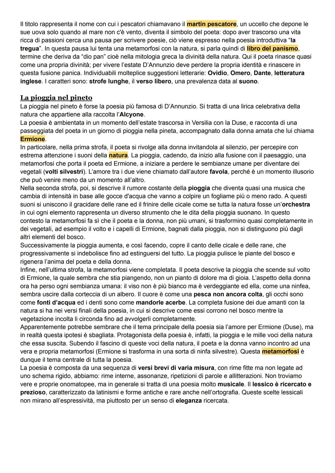 # D'Annunzio
Gabriele D'Annunzio nacque nel 1863 a Pescara, figlio di un agricoltore. Compì gli studi ginnasiali e liceali
a Prato, dove si