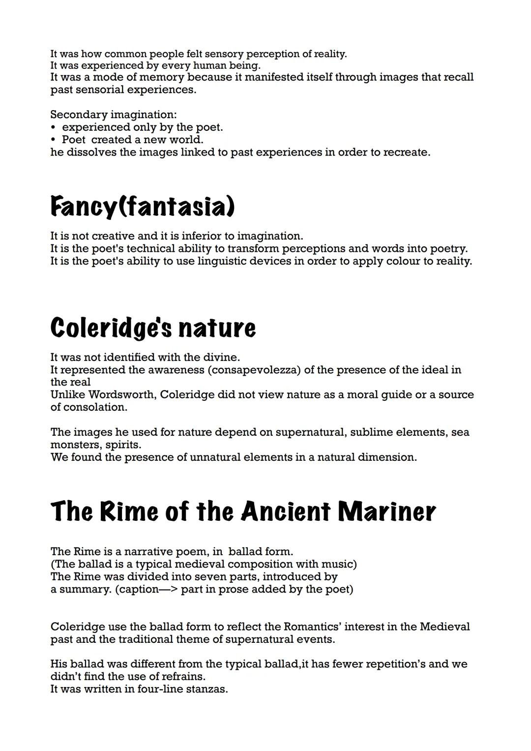 # Samuel Taylor Coleridge
Samuel Taylor Coleridge was born in Devon in 1772.
He studied at Christ's Hospital School in London, and then in