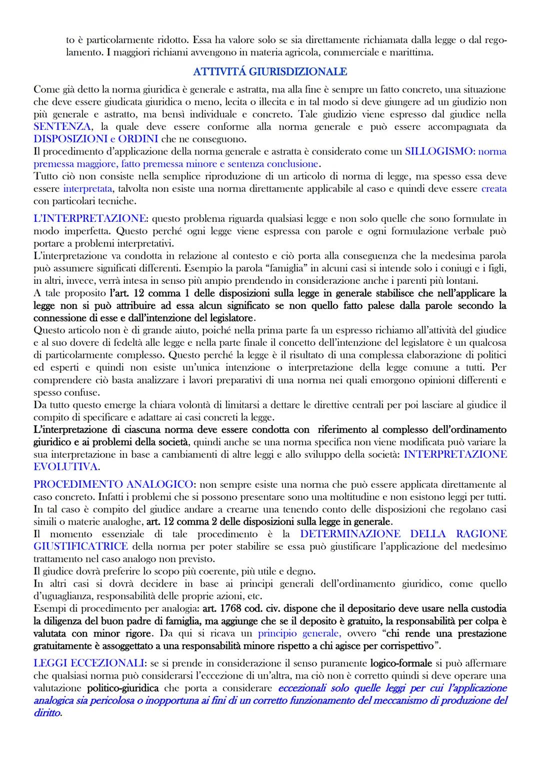 ISTITUZIONI DI DIRITTO PRIVATO
(RIASSUNTO TRIMARCHI)
SEZIONE PRIMA
INTRODUZIONE
Capitolo 1 - L'ORDINAMENTO GIURIDICO E LE FONTI DEL DIRITTO