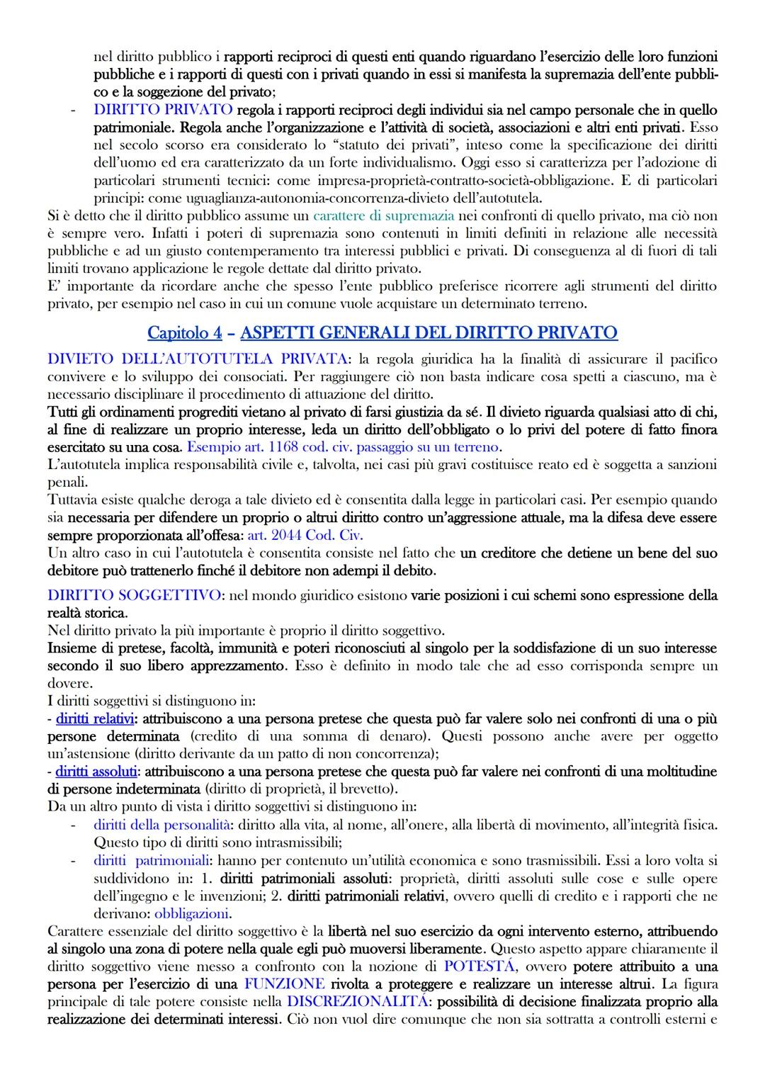 ISTITUZIONI DI DIRITTO PRIVATO
(RIASSUNTO TRIMARCHI)
SEZIONE PRIMA
INTRODUZIONE
Capitolo 1 - L'ORDINAMENTO GIURIDICO E LE FONTI DEL DIRITTO