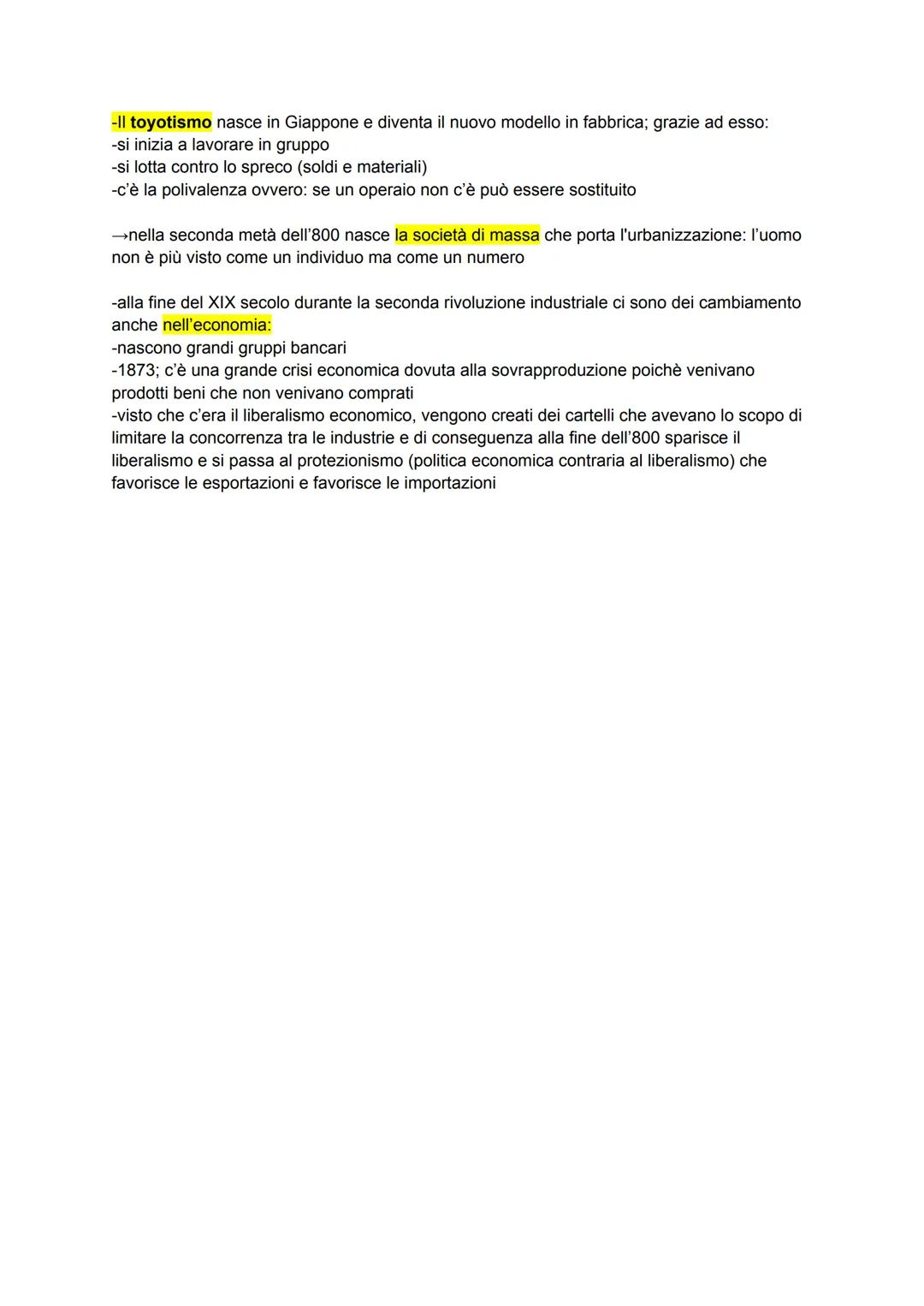 RIVOLUZIONI INDUSTRIALI
-Le rivoluzioni industriali comprendono un periodo che va dal 1770 (con l'invenzione della
macchina a vapore) al 191