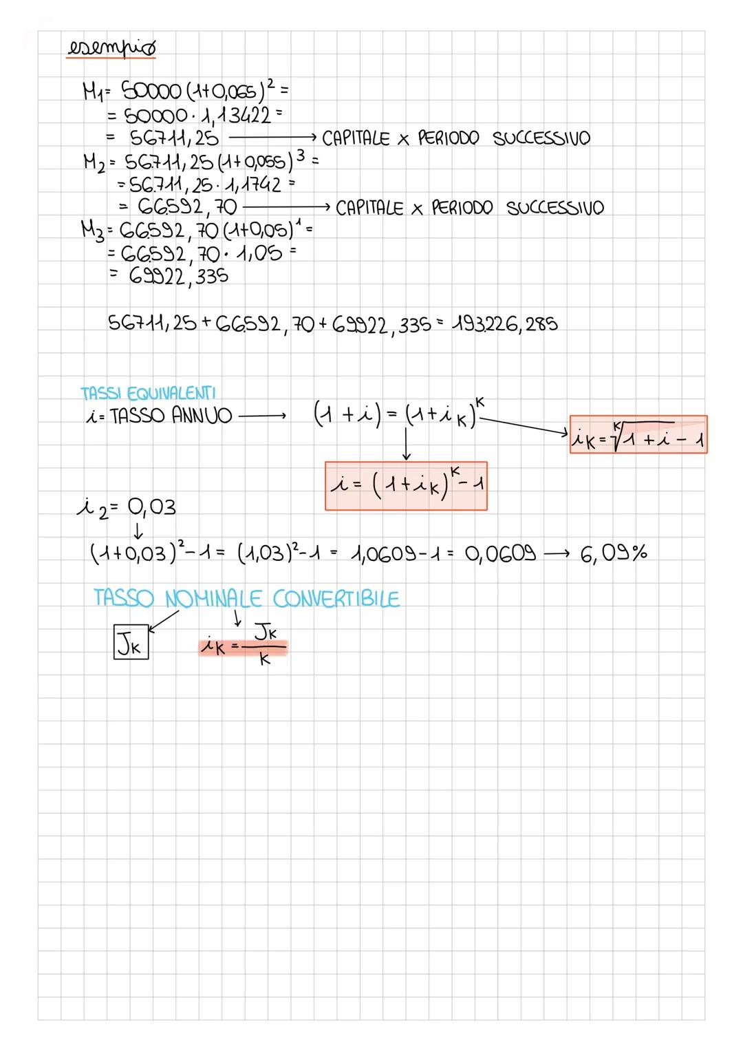 # MATEMATICA FINANZIARIA
Formule:
REGIME SEMPLICE
INTERESSE
0 t
M
INTERESSE
I-Cit
MONTANTE
M=C+IM=C(1+i.t)
TASSI EQUIVALENTI
i= T