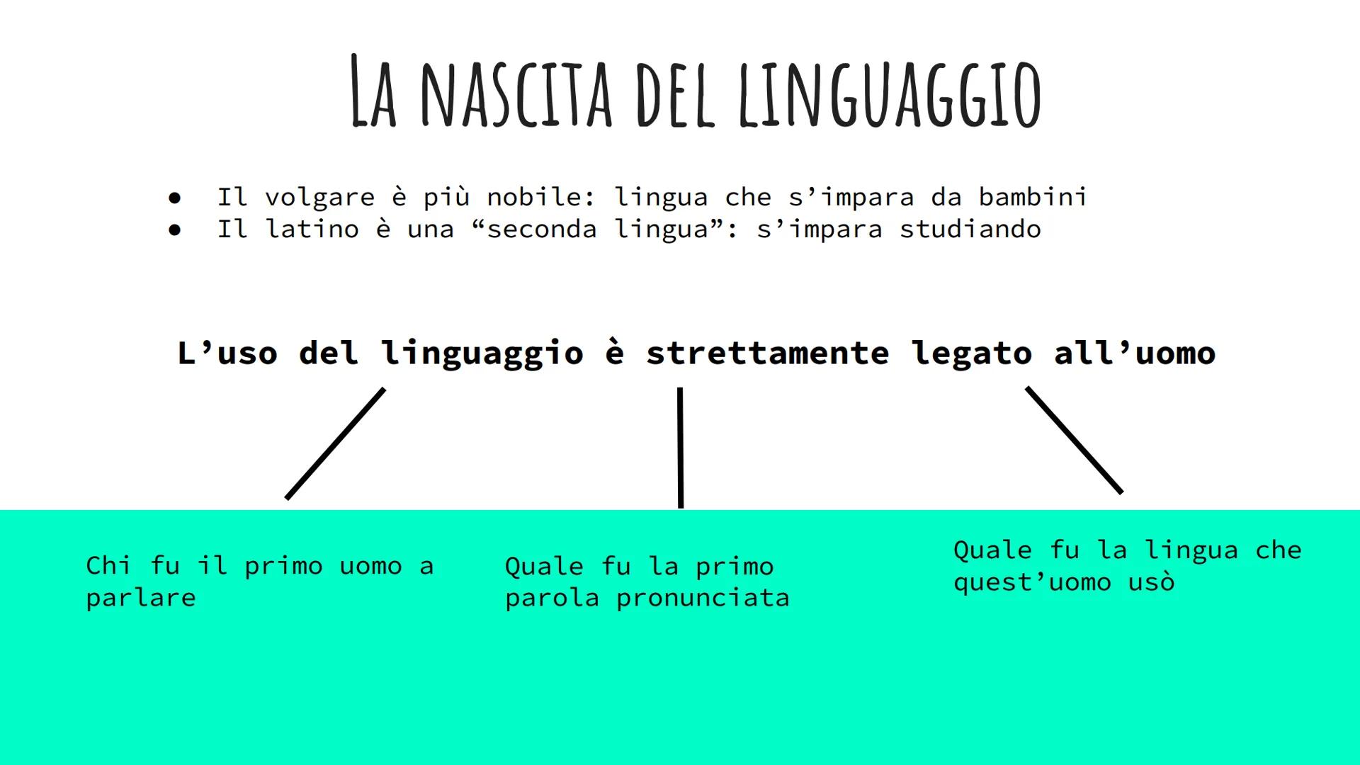 IL DE VULGARI
ELOQUENTIA CHE COS'È?
saggio sulla lingua volgare destinato ad un pubblico colto che sia
intenzionato a divulgare le sue idee