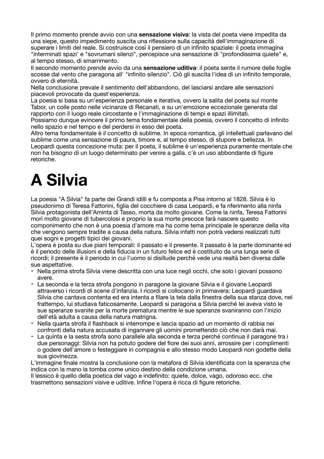 Giacomo Leopardi
Vita
Giacomo Leopardi nasce il 29 luglio 1798 a Recanati da una famiglia di nobili origini ma in
condizioni economiche non