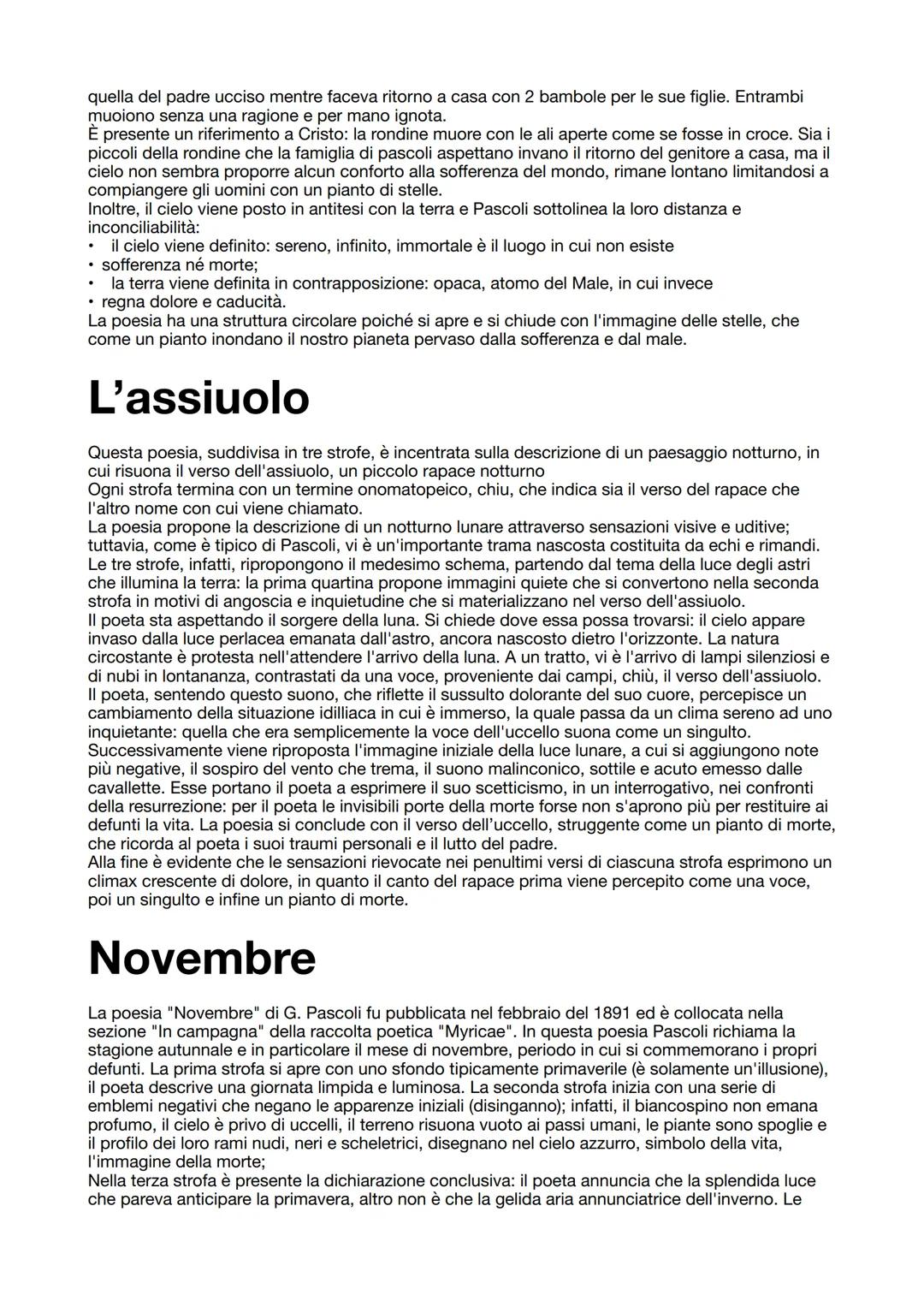 Giovanni Pascoli
Vita
Giovanni Pascoli nasce il 31 Dicembre 1855 a San Mauro di Romagna (Forlì) in una famiglia
numerosa e benestante. Il pa