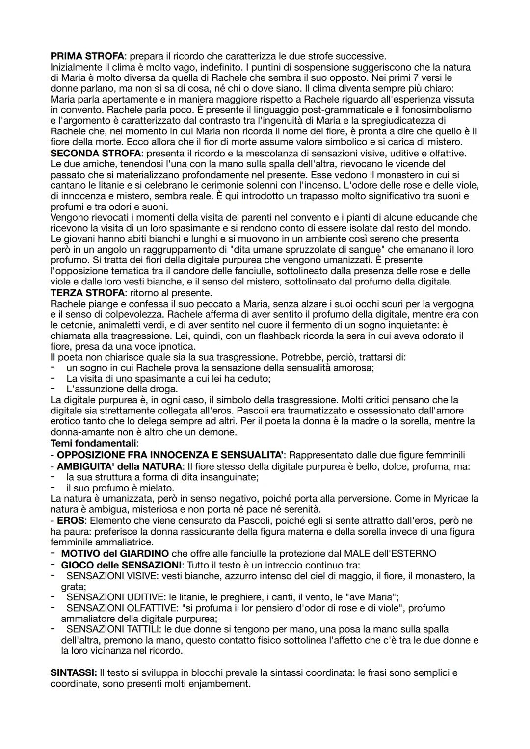 Giovanni Pascoli
Vita
Giovanni Pascoli nasce il 31 Dicembre 1855 a San Mauro di Romagna (Forlì) in una famiglia
numerosa e benestante. Il pa