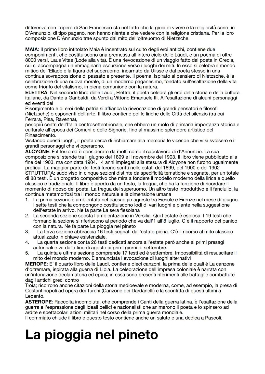 Gabriele D'annunzio
Vita
Gabriele d'annunzio nasce a Pescara il 12 marzo 1863, dove trascorre l'infanzia, per poi trasferirsi
a Prato per fr