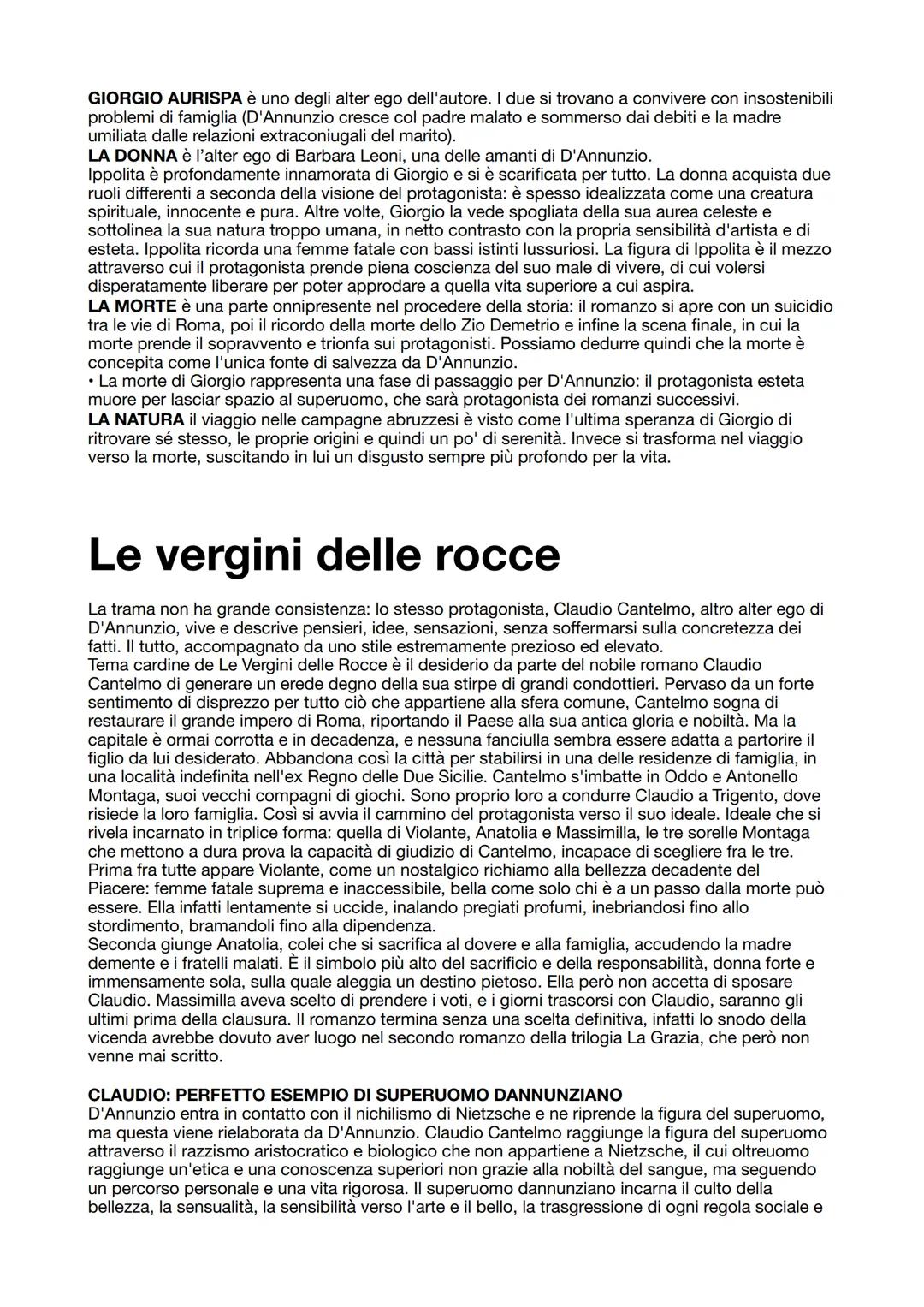 Gabriele D'annunzio
Vita
Gabriele d'annunzio nasce a Pescara il 12 marzo 1863, dove trascorre l'infanzia, per poi trasferirsi
a Prato per fr
