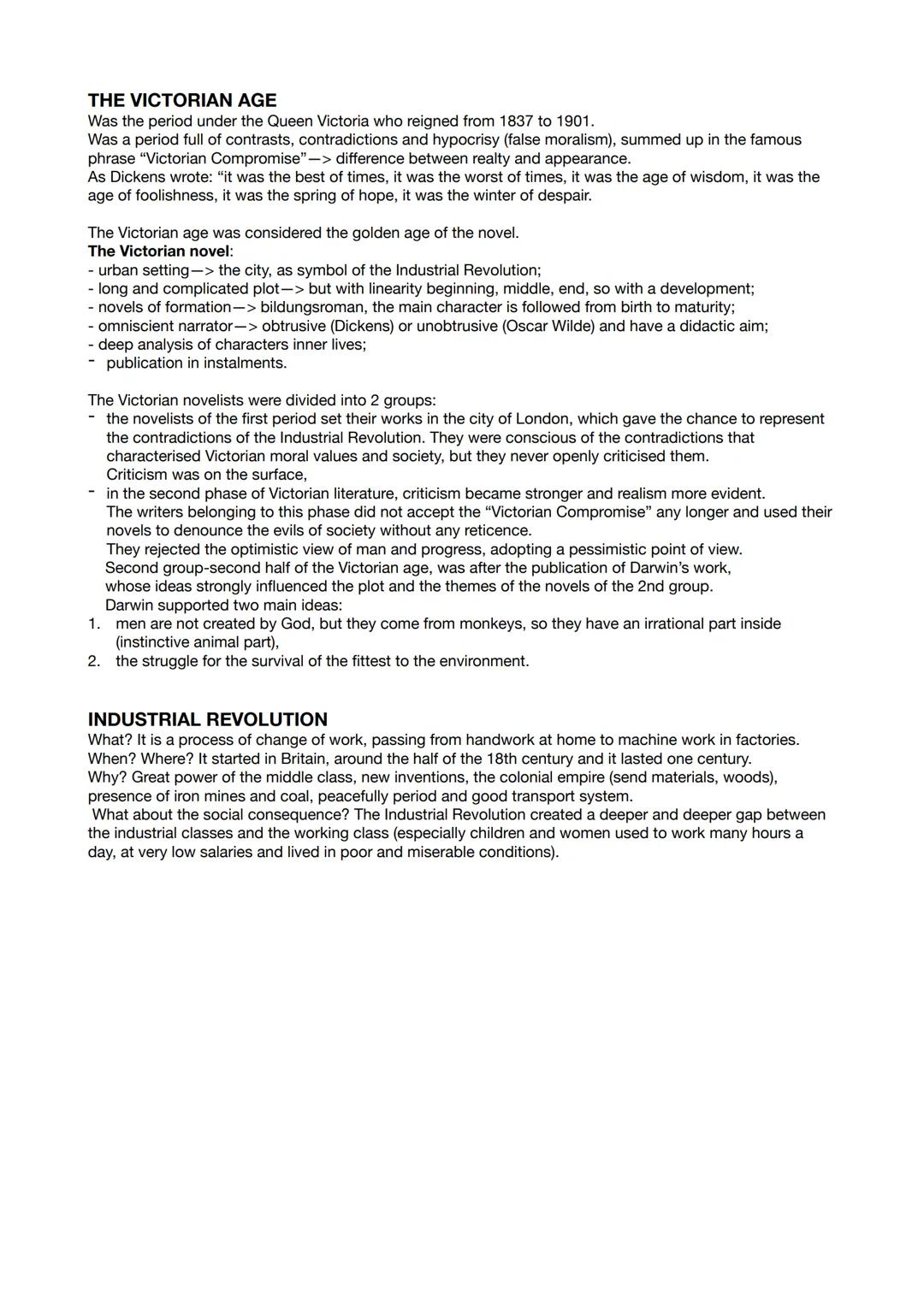 THE VICTORIAN AGE
Was the period under the Queen Victoria who reigned from 1837 to 1901.
Was a period full of contrasts, contradictions and