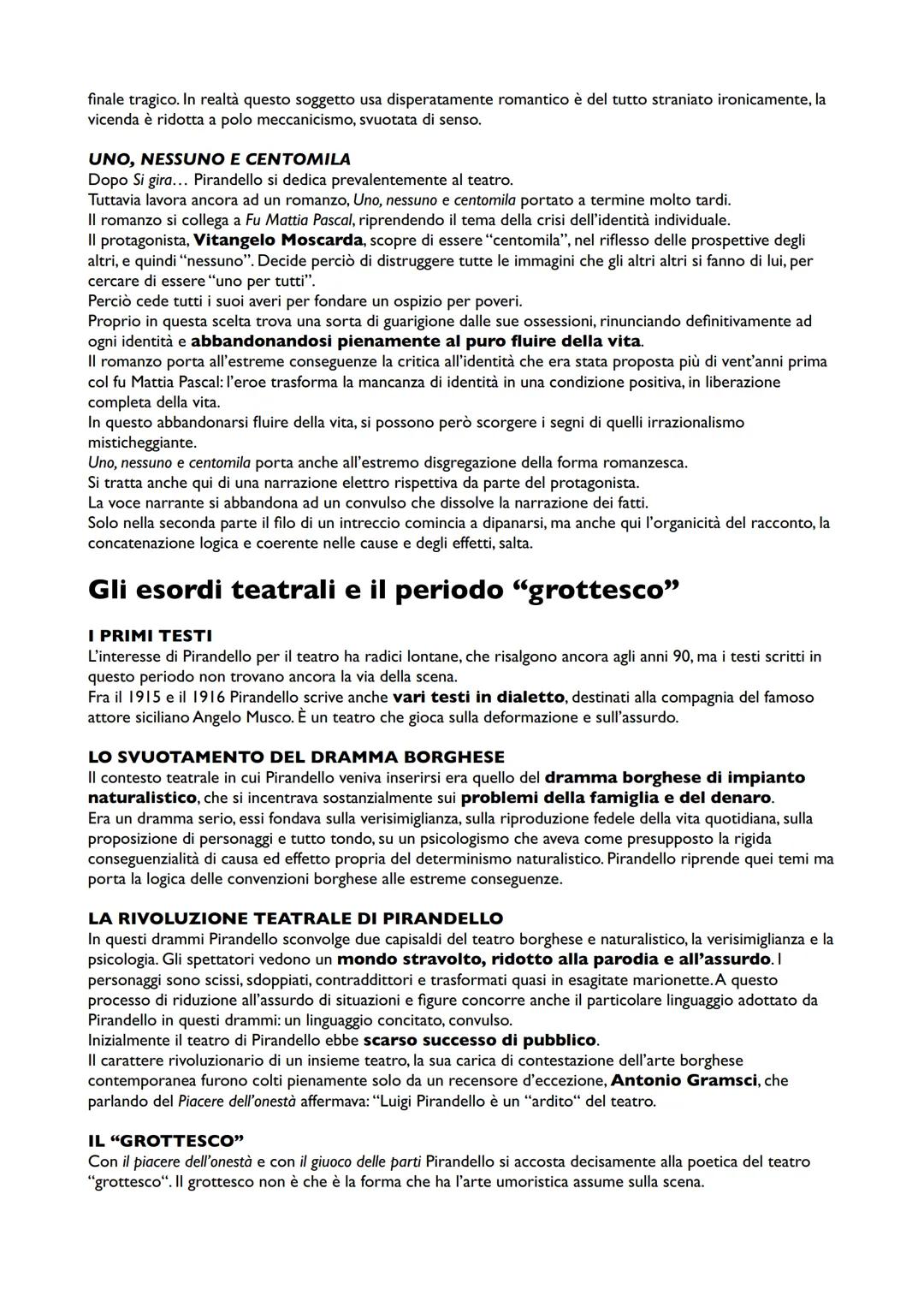 # Luigi Pirandello
Nasce nel 1867 a Girgenti (poi Agrigento) in una casa di campagna chiamata "Caos". Dopo la licenza liceale
si iscrive al