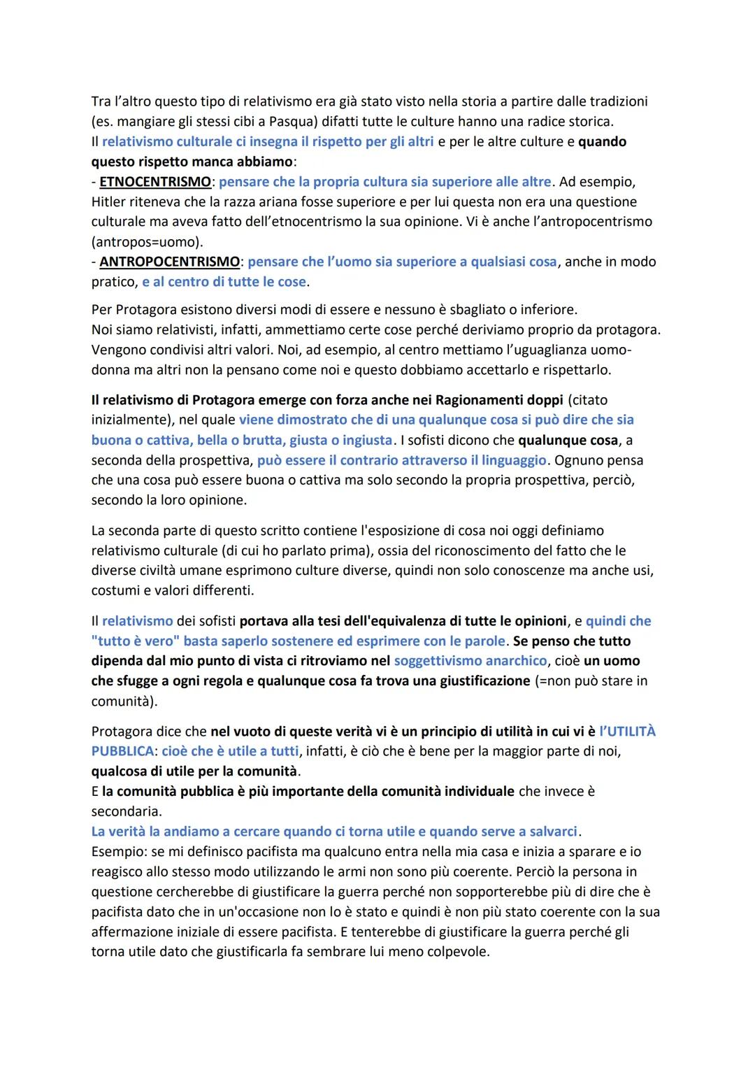 # I SOFISTI
Nella Grecia arcaica "sofista" (sophistés) era sinonimo di saggio (sophós), quindi uomo di
vasta cultura generale, la differenz