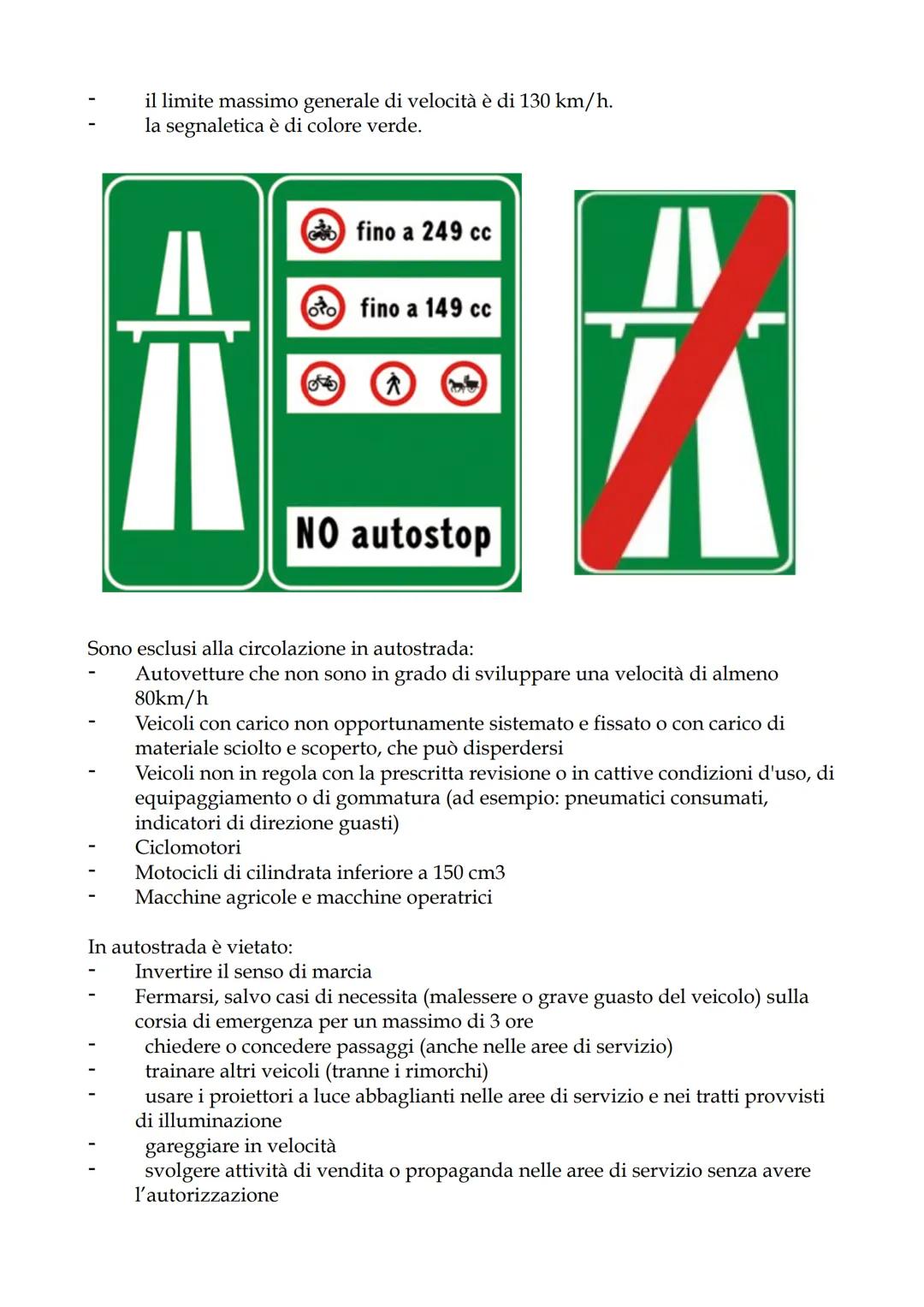 Appunti di Scuola Guida
1. Strade ed elementi costitutivi
La strada è un'area aperta alla circolazione dei pedoni, degli animali e dei veico