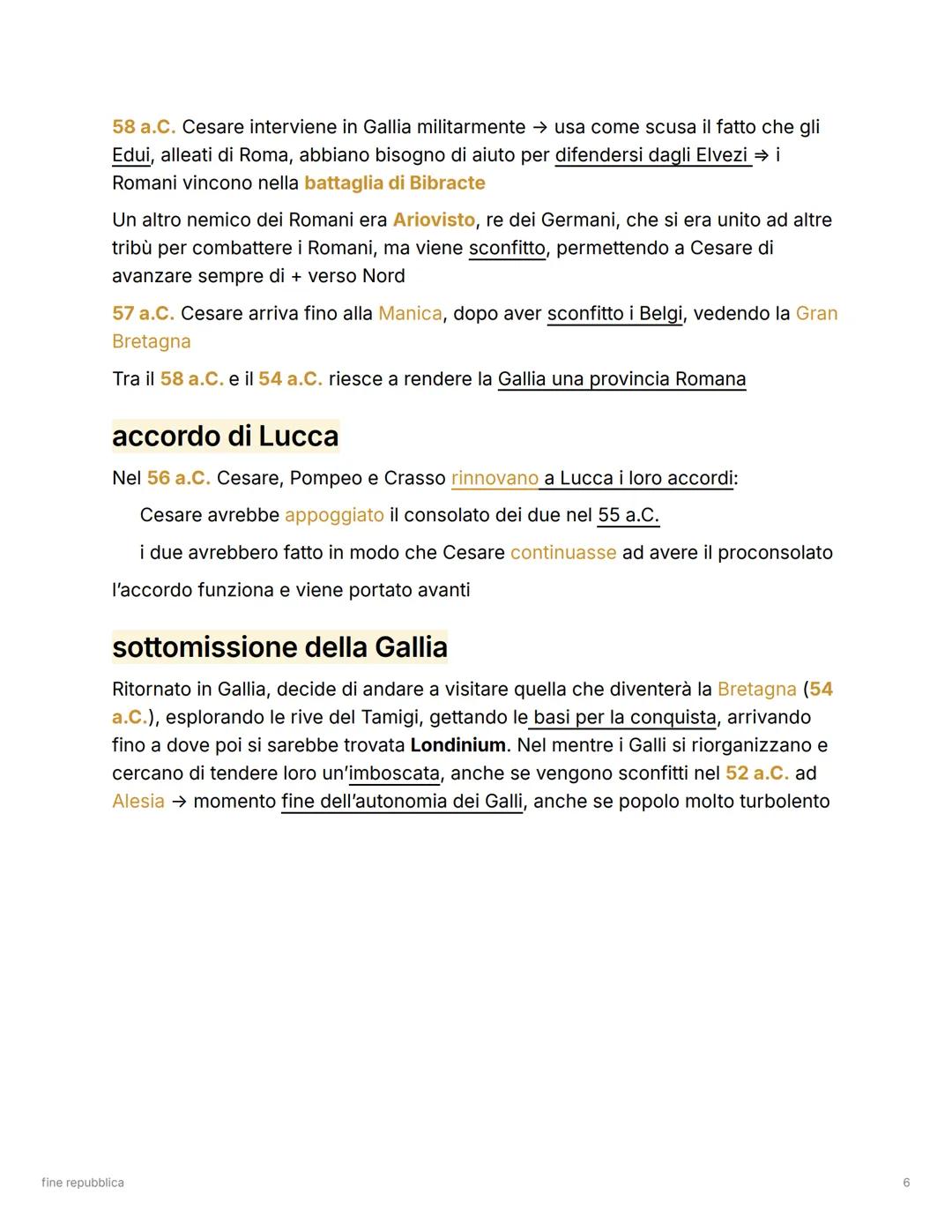 # fine repubblica
dopo la dittatura di Silla, Senato incapace di gestire emergenze sociali, politiche
ed economiche.
periodo più torbulent