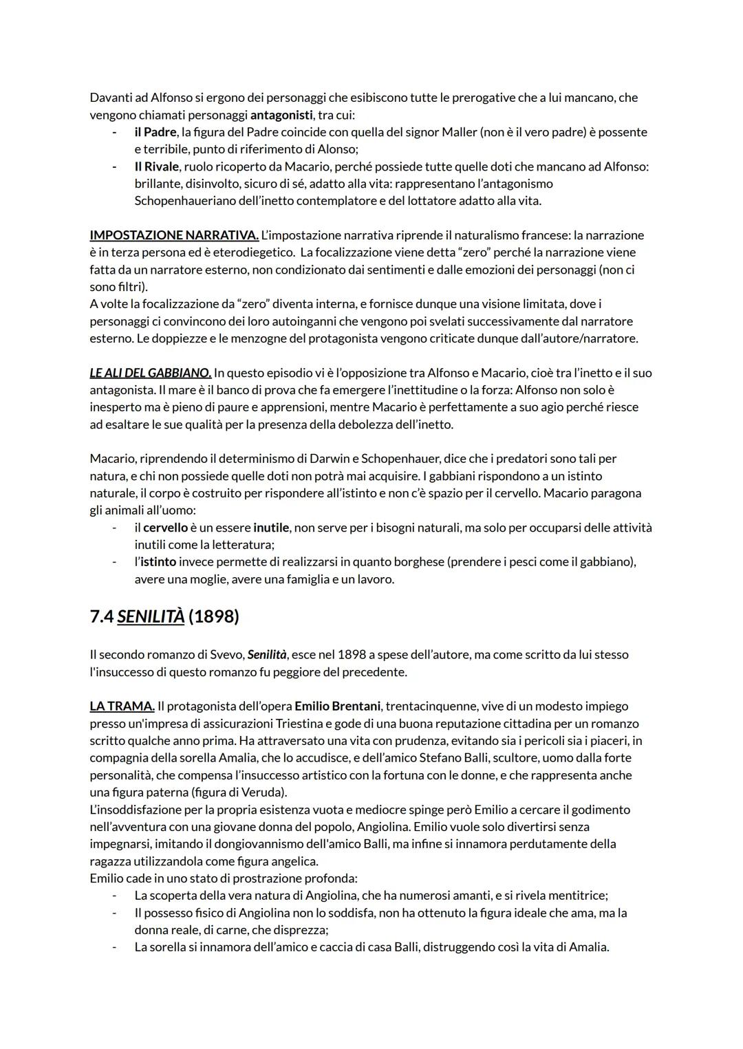 # LETTERATURA ITALIANA
# ITALO SVEVO
7.1 LA VITA (1861-1928)
LA DECLASSAZIONE, Italo Svevo (1861-1928), pseudonimo di Aron Hector Schmitz,
