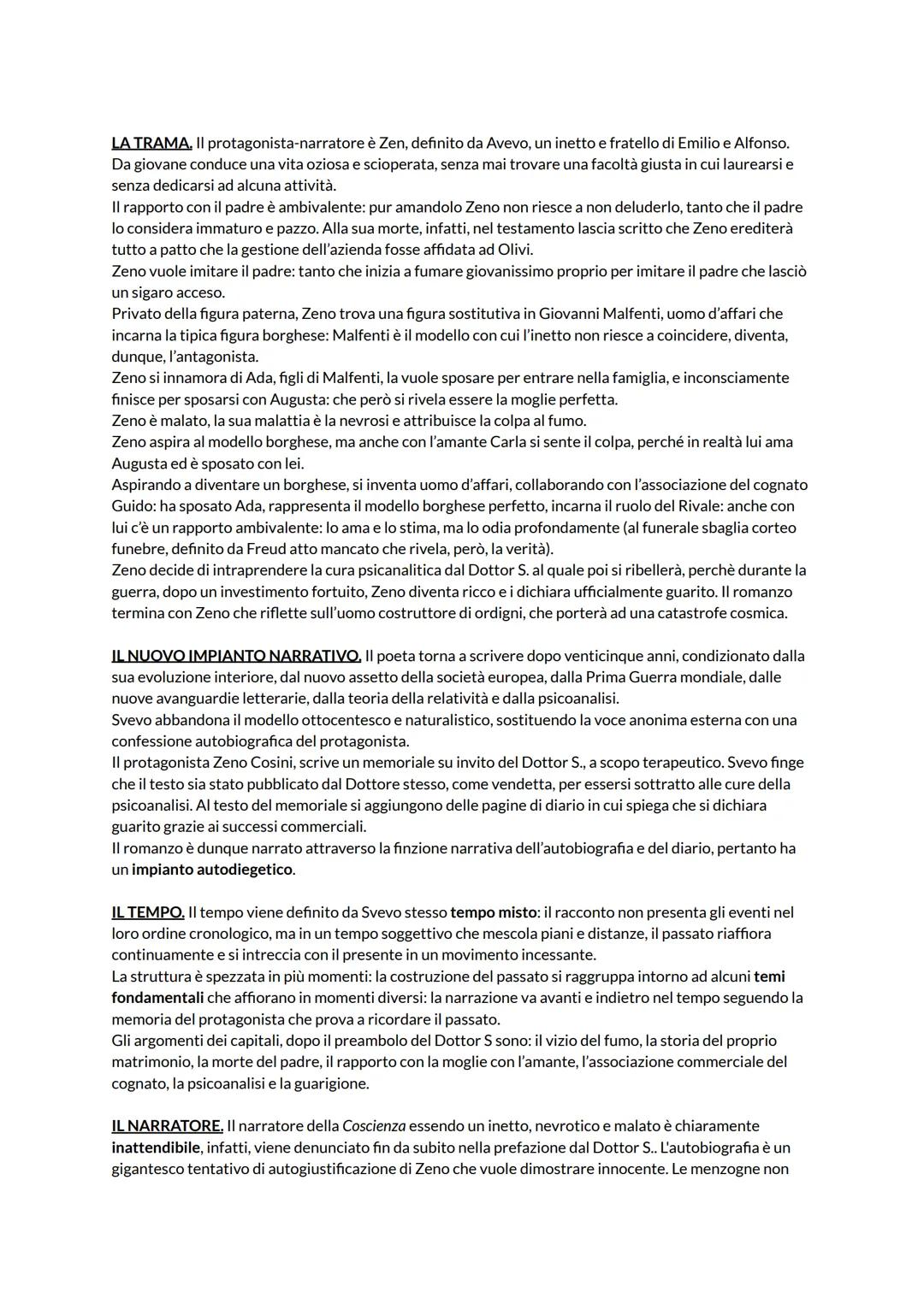 # LETTERATURA ITALIANA
# ITALO SVEVO
7.1 LA VITA (1861-1928)
LA DECLASSAZIONE, Italo Svevo (1861-1928), pseudonimo di Aron Hector Schmitz,