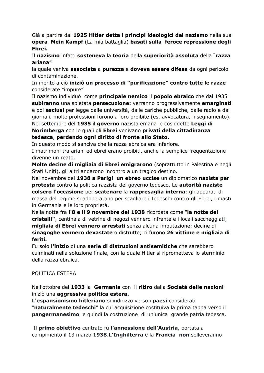 # GERMANIA DI HITLER
REPUBBLICA DI WEIMAR
Alla fine del 1918 dopo l' assai acuta crisi del dopoguerra in Germania la
situazione era precip
