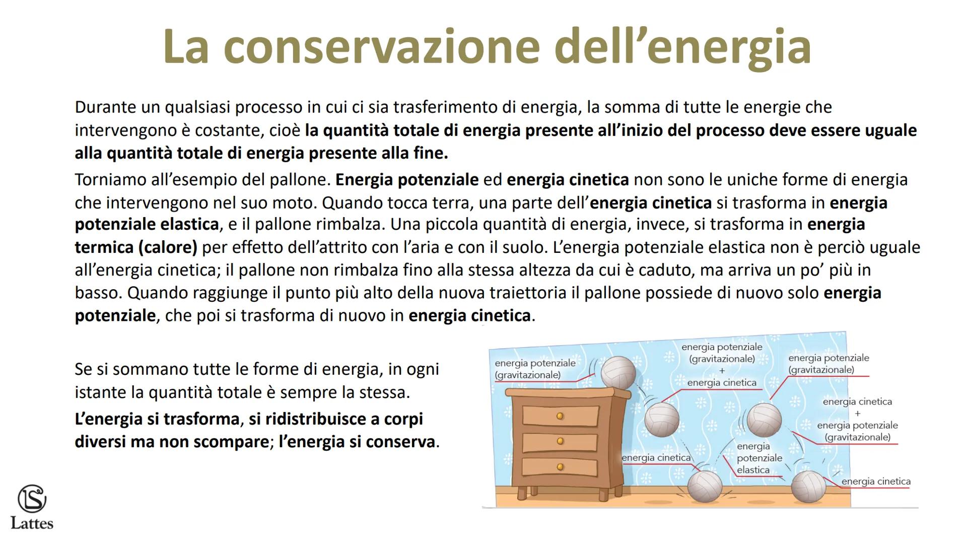 Lattes Il lavoro e l'energia Lattes
Che cos'è il lavoro
Nel linguaggio comune, con "lavoro" si intende qualsiasi attività che
permette di ra