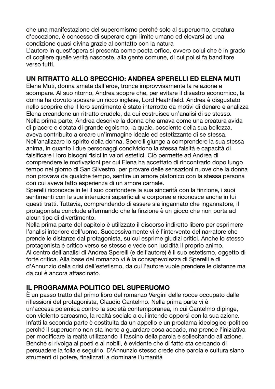 # GABRIELE D'ANNUNZIO
## VITA
Nasce a Pescara nel 1863 da una famiglia borghese, studia nel collegio Cicognini
di Prato e poi si iscrisse
