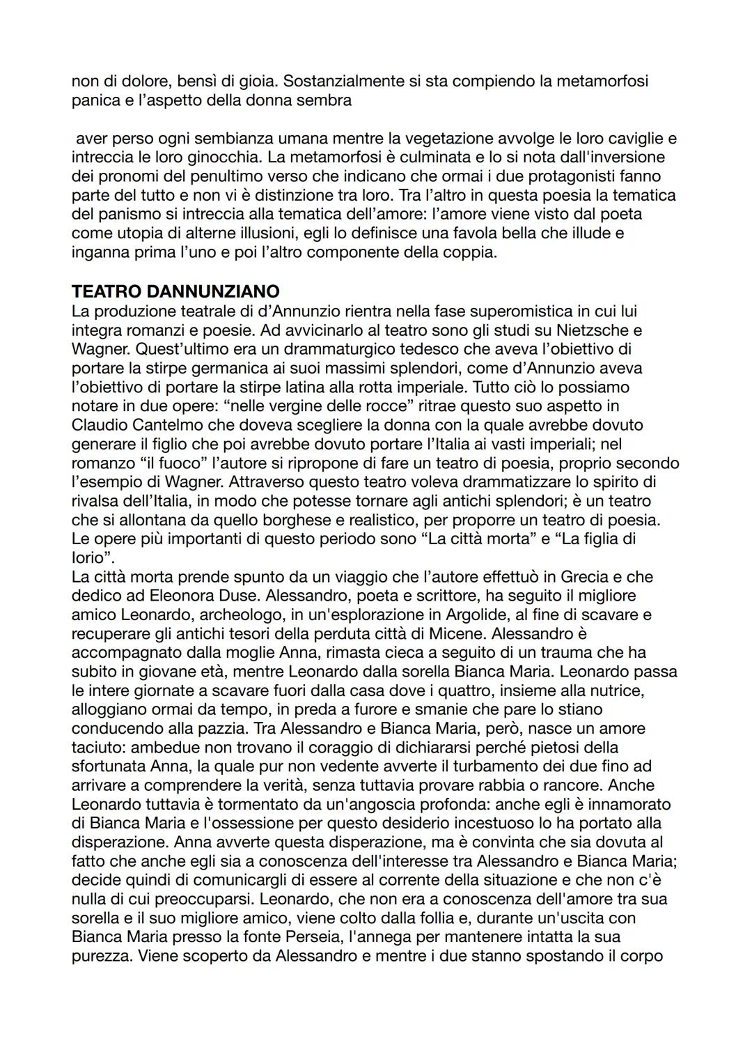 # GABRIELE D'ANNUNZIO
## VITA
Nasce a Pescara nel 1863 da una famiglia borghese, studia nel collegio Cicognini
di Prato e poi si iscrisse