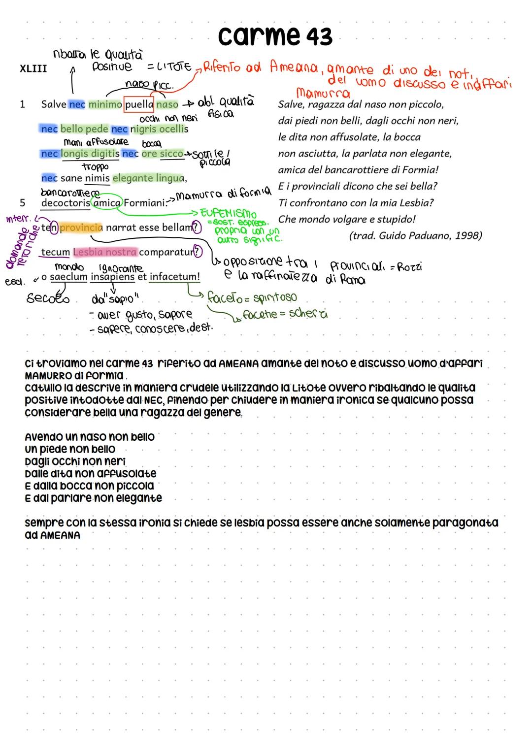 # Catullo
La vita
Nasce nel 84 ac a sirmione, nella Gallia cisalpina. Ed è morto nel 54 ac a Roma non si sa
bene il motivo ma si dice fors