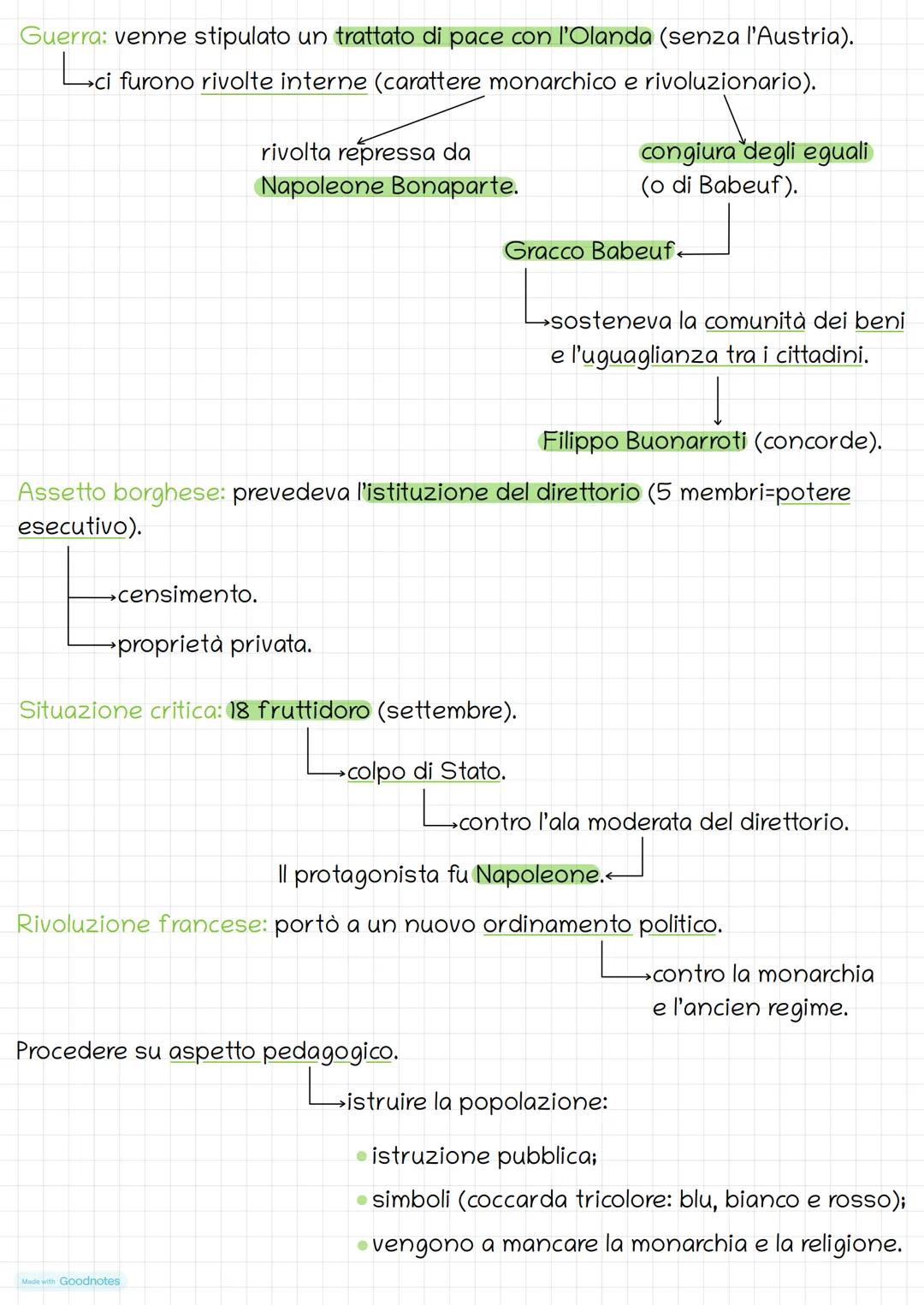 # La rivoluzione francese
Società francese:
1. aristocrazia
2. clero
3. terzo stato
}2
2% della popolazione
1700: caratterizzato da una si