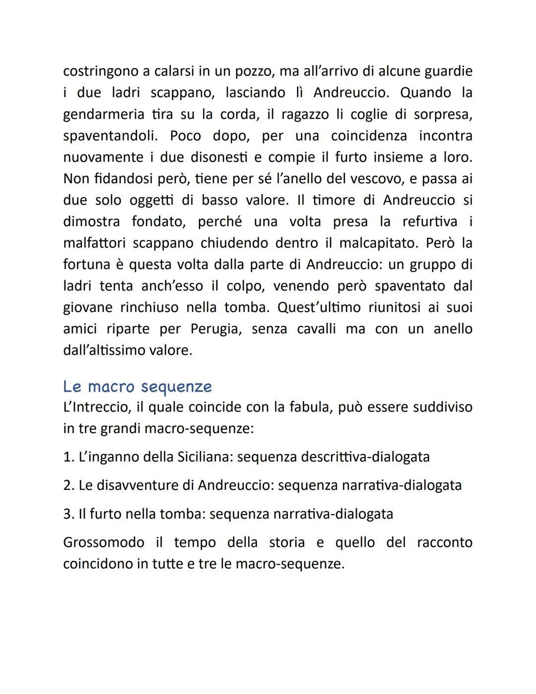 # Andreuccio Da Perugia
(Analisi)
Andreuccio da Perugia è il protagonista della quinta novella
della seconda giornata del Decameron, in ta