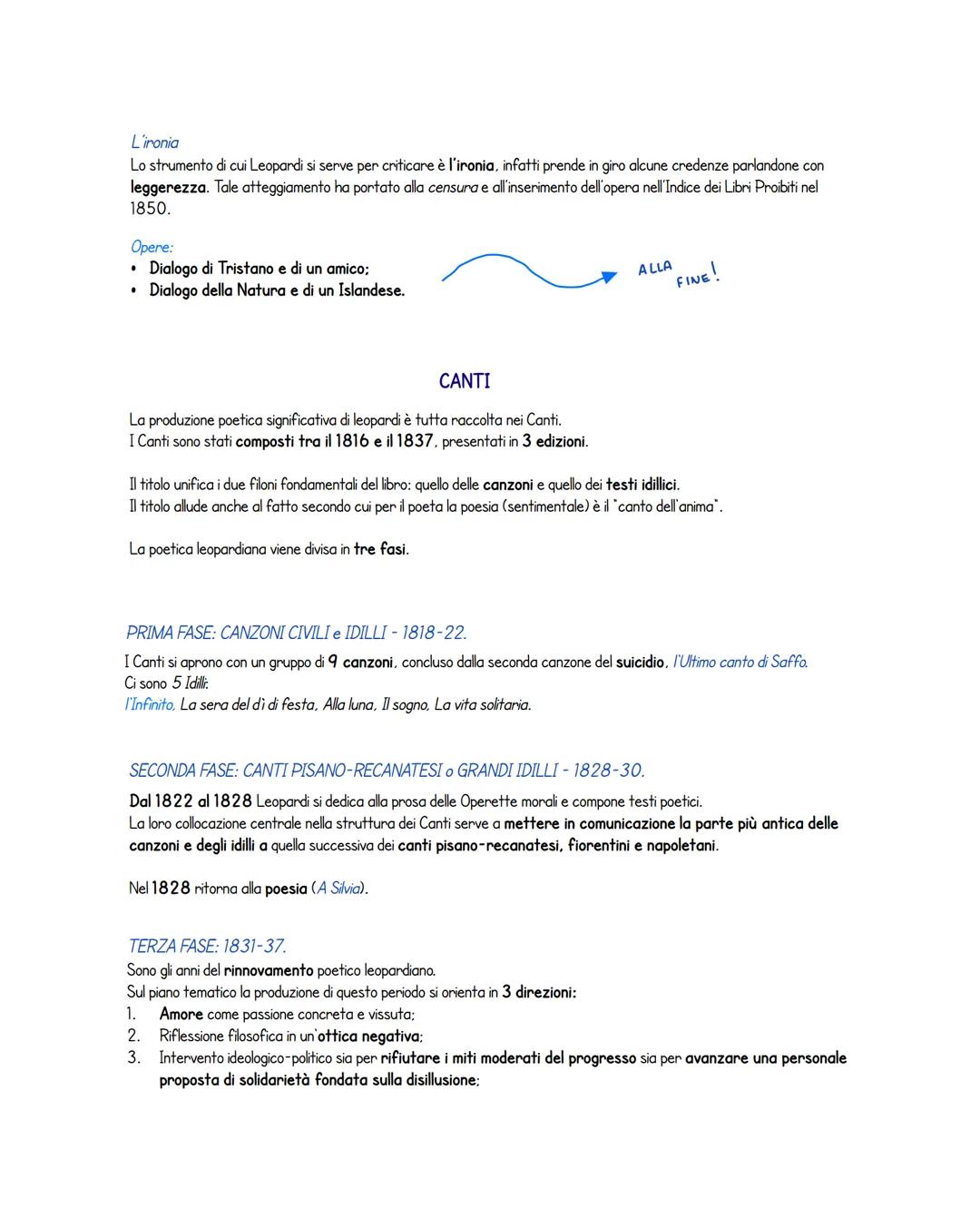 # Giacomo Leopardi
LA VITA
I primi studi
Giacomo Leopardi nasce il 29 giugno del 1798 a Recanati, piccolo
centro delle Marche che all'epo