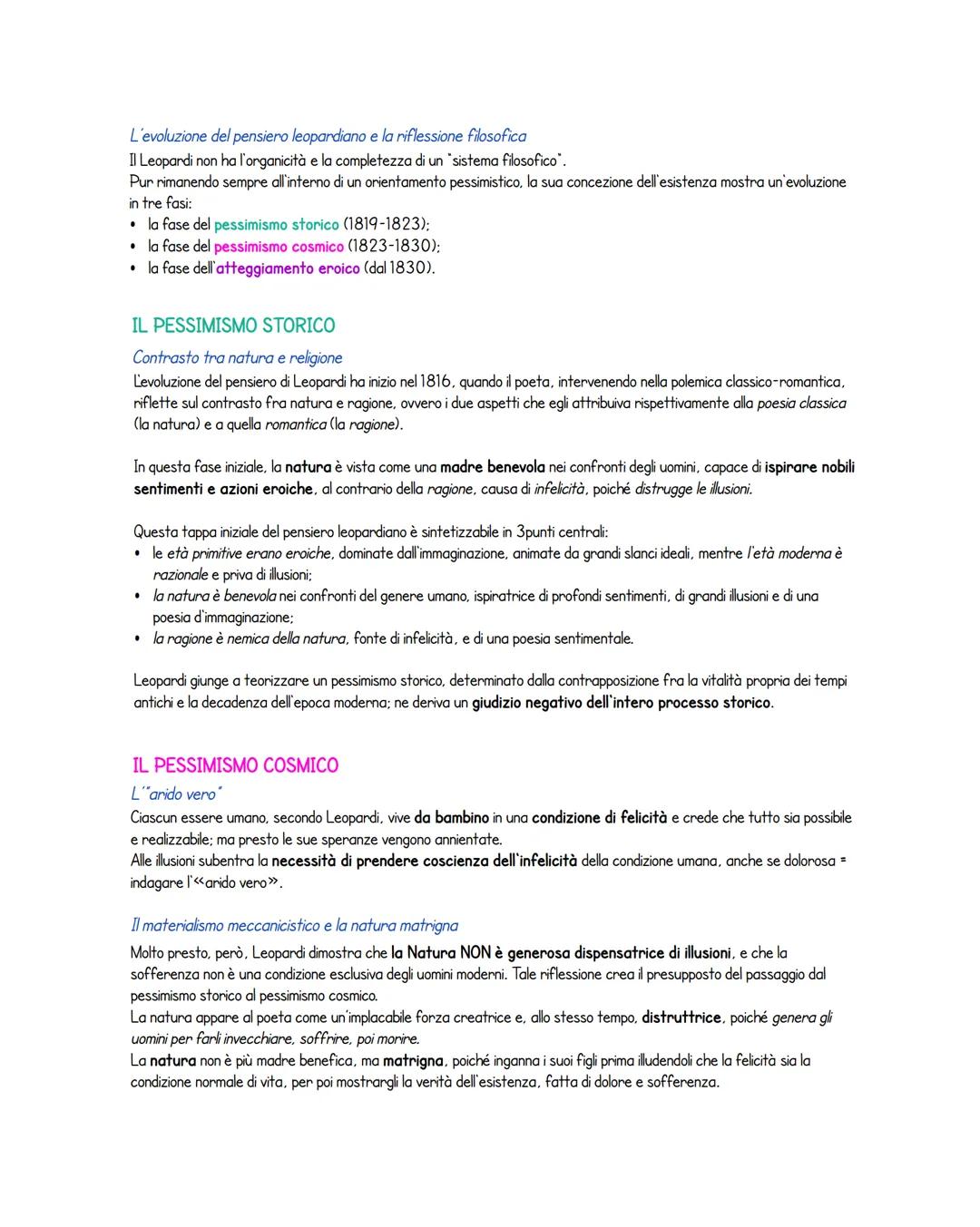 # Giacomo Leopardi
LA VITA
I primi studi
Giacomo Leopardi nasce il 29 giugno del 1798 a Recanati, piccolo
centro delle Marche che all'epo