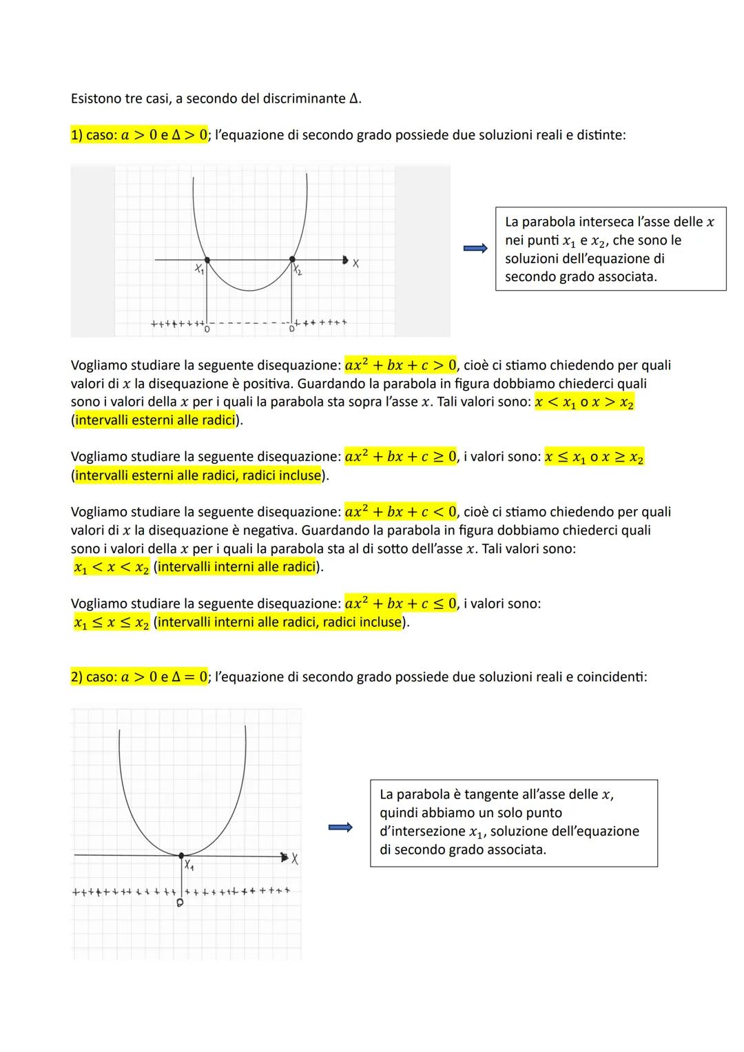 # Disequazioni algebriche e sistemi di disequazioni
Una disequazione nelle incognite x, y, z,... è una disuguaglianza della forma:
$A(x, y