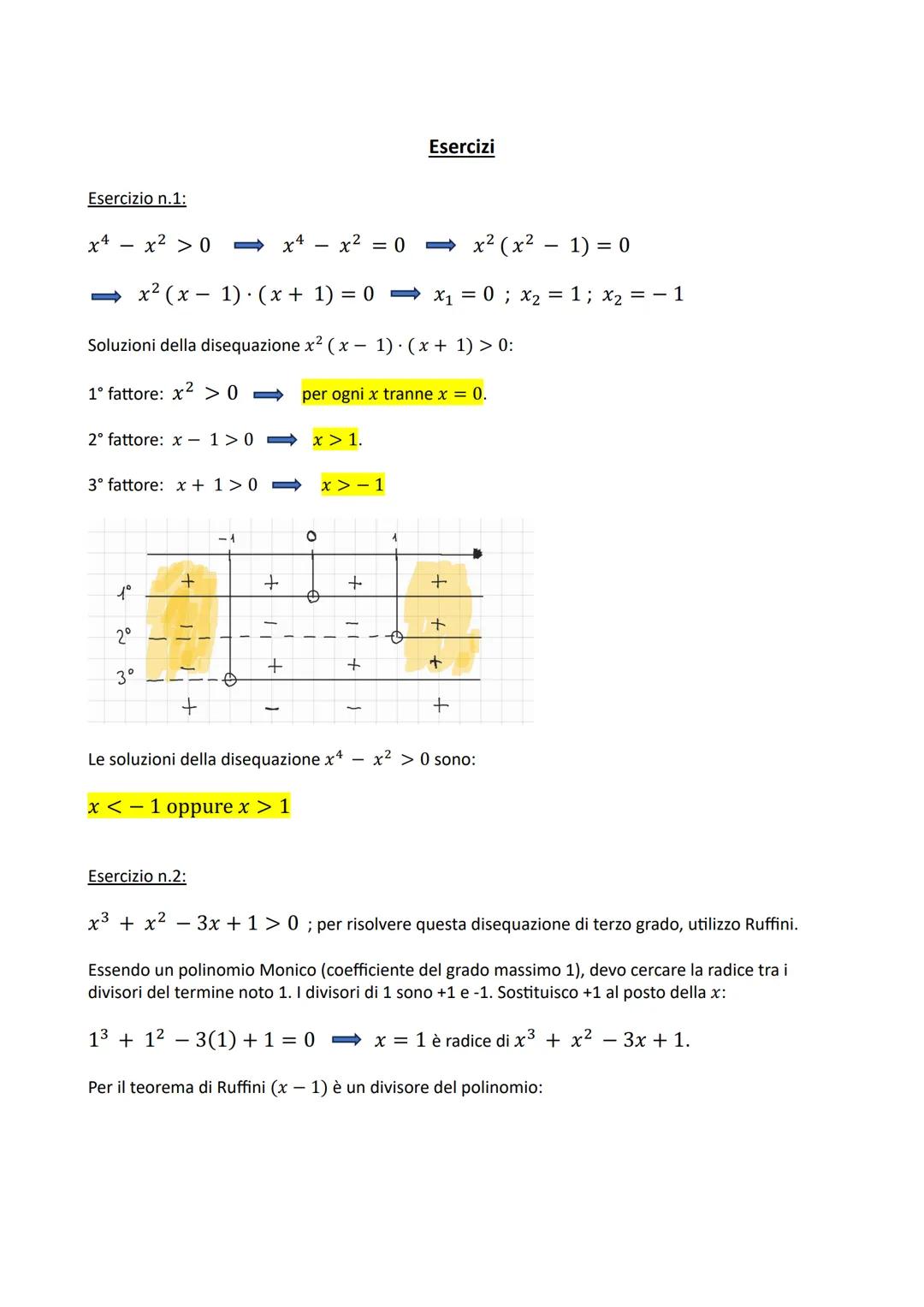 # Disequazioni algebriche e sistemi di disequazioni
Una disequazione nelle incognite x, y, z,... è una disuguaglianza della forma:
$A(x, y