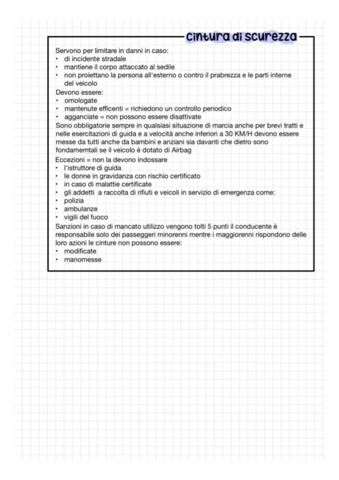 Dispositivi del veicolo
Luci Obbligatorie
Anteriori
.
2 luci di posizione
โข
โข
2 proiettori anabbaglianti
2 proiettori abbaglianti
Di colore