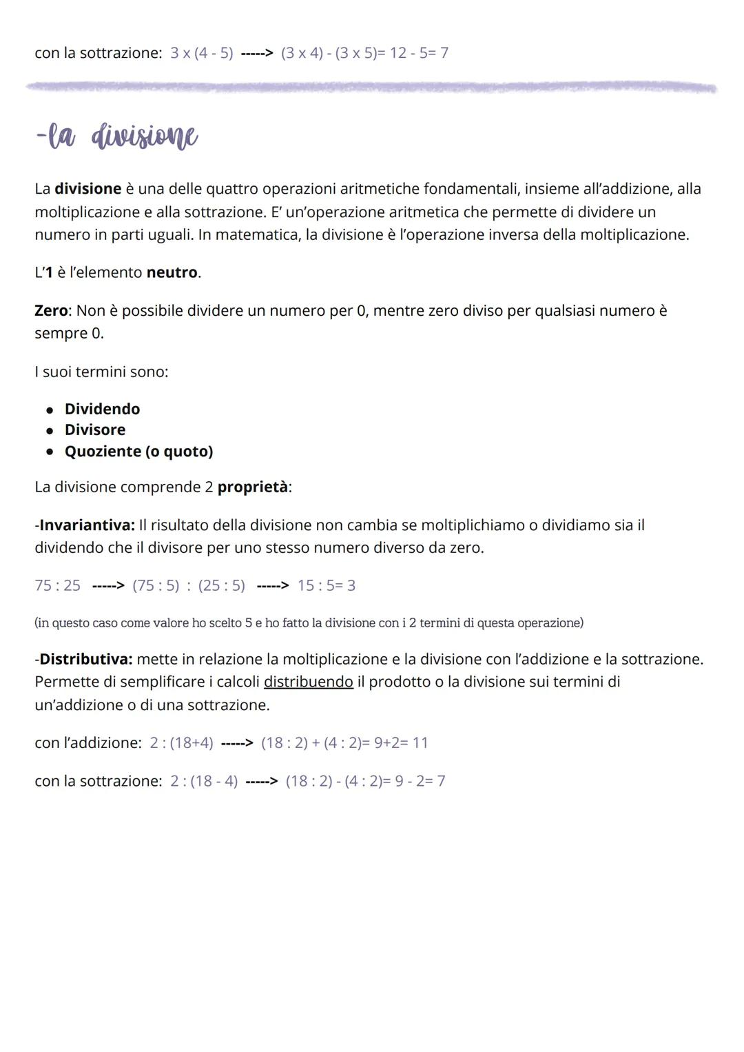 -L'addizione
Le 4 operazioni
L'addizione è una delle quattro operazioni fondamentali dell'aritmetica, insieme alla sottrazione,
alla moltipl