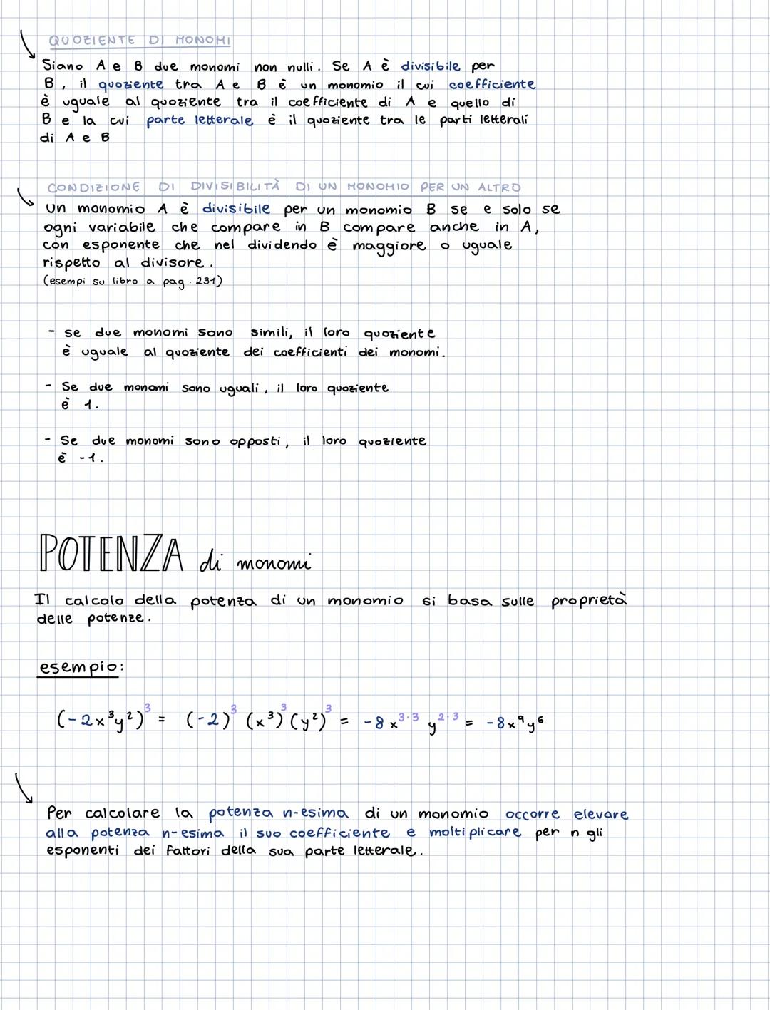 # ΜΟΝΟΜΙ
→e una parte letterale
costituiti da una parte numerica
Si chiama monomio ogni espressione algebrica che può scriversi come
prodo