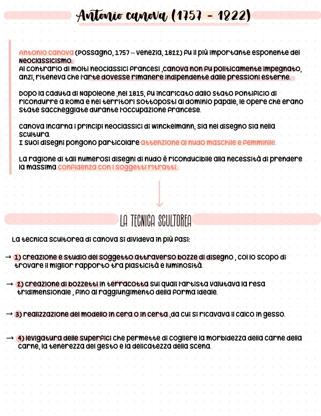 # il neoclassicismo
Il NEOClassicismo fu uno stile che si sviluppò nel periodo dell'illuminismo, nel campo della scultura, della
pittura, d