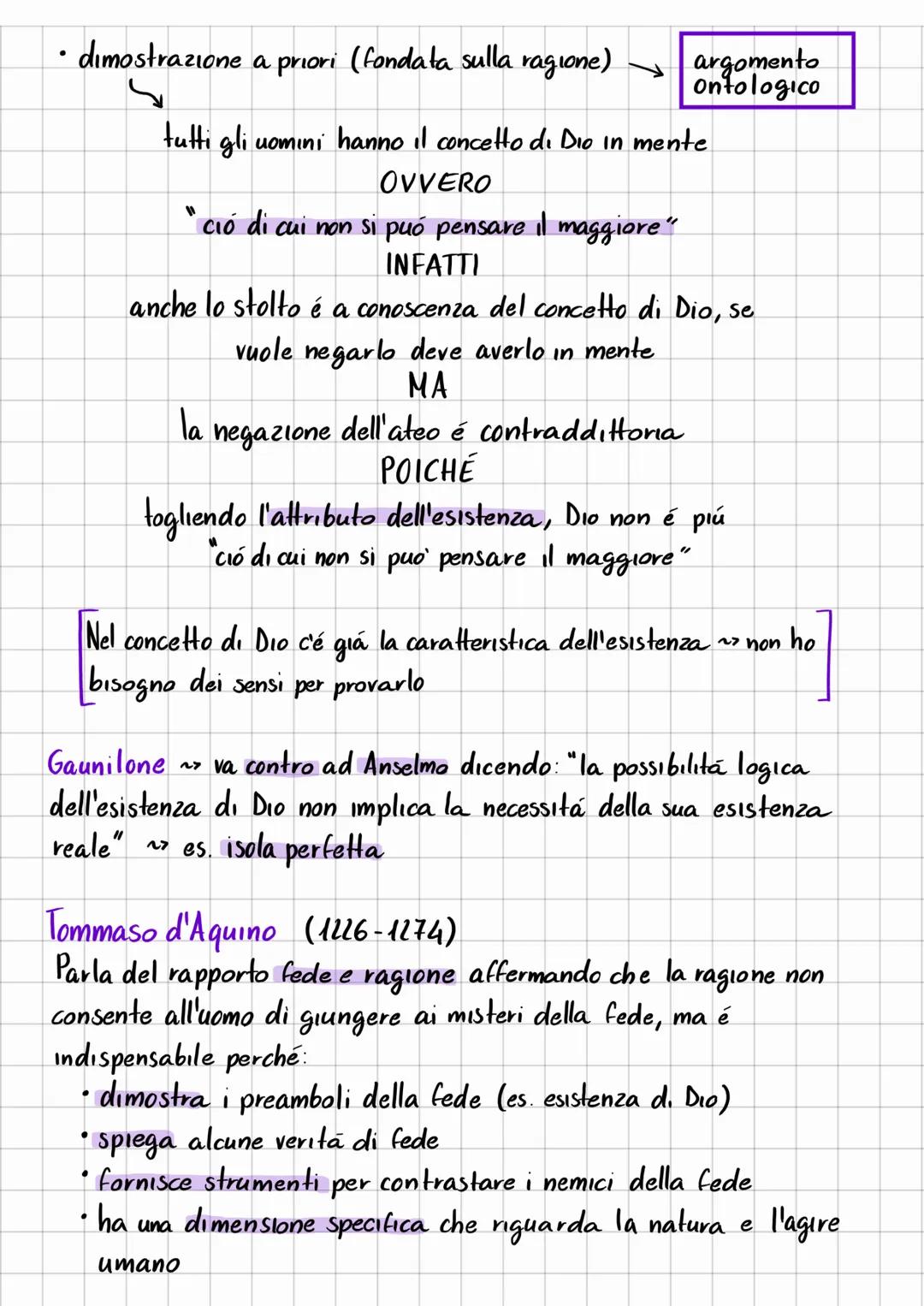 FILOSOFIA CRISTIANA
Differenza fra religione e filosofia
• RELIGIONE = ha verità assolute ("veritá rivelata") che non possono
essere messe i