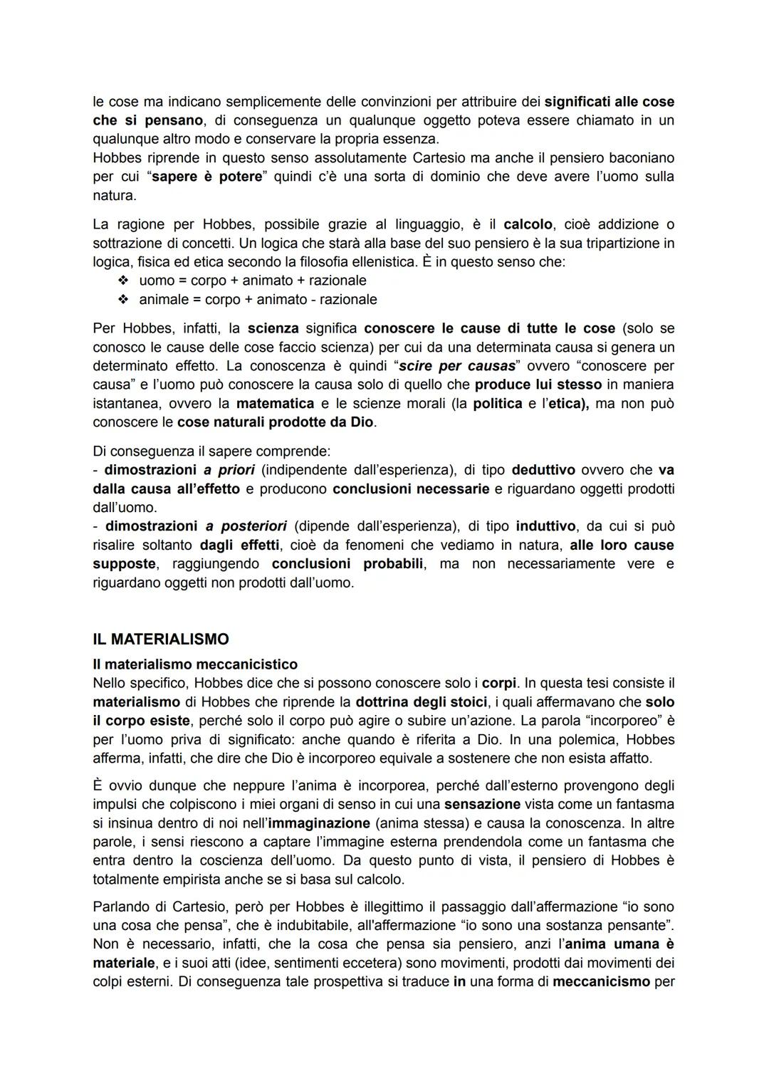 # HOBBES
LA VITA E GLI SCRITTI
Thomas Hobbes nacque in Inghilterra il 1588, ovvero quando Filippo II con la sua Invincibile
Armata sta per