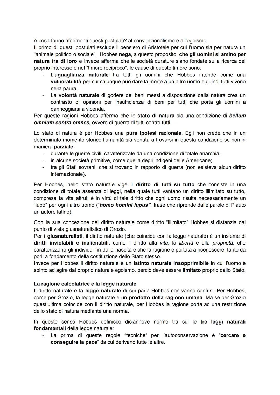 # HOBBES
LA VITA E GLI SCRITTI
Thomas Hobbes nacque in Inghilterra il 1588, ovvero quando Filippo II con la sua Invincibile
Armata sta per