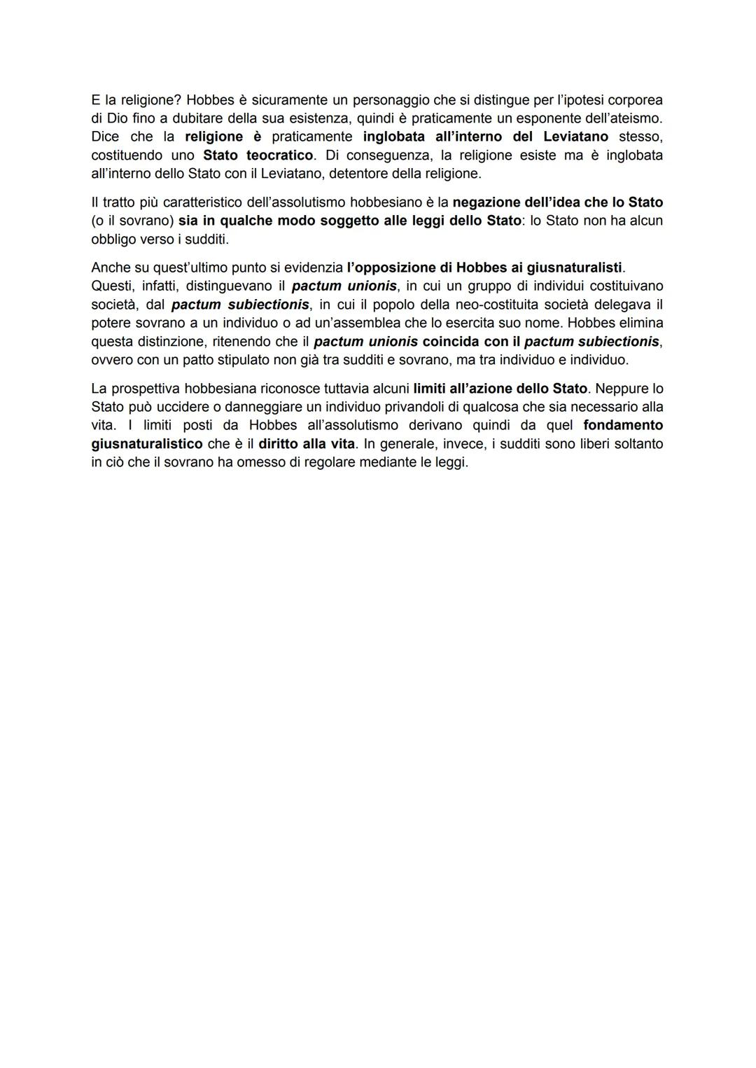 # HOBBES
LA VITA E GLI SCRITTI
Thomas Hobbes nacque in Inghilterra il 1588, ovvero quando Filippo II con la sua Invincibile
Armata sta per