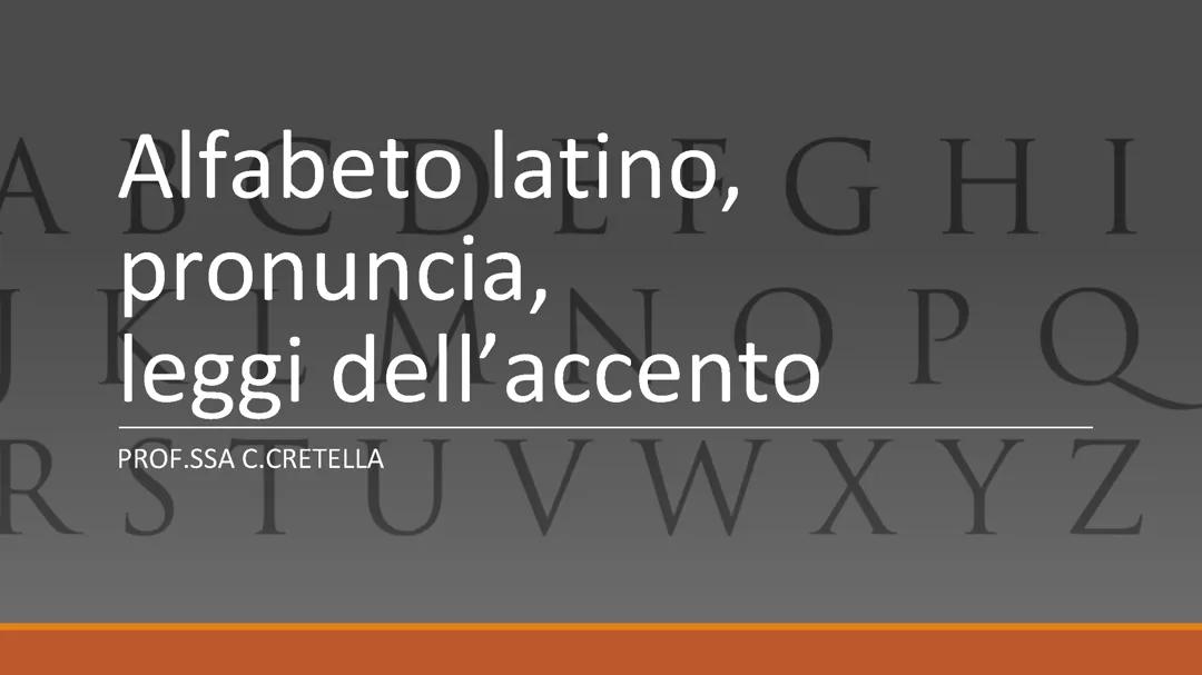 Introduzione al latino