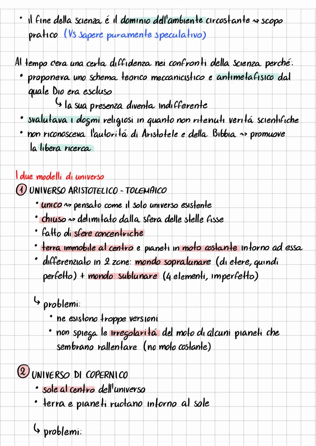 # FILOSOFIA E RIVOLUZIONE SCIENTIFICA
↳ rivoluzione scientifica ~~ periodo di trasformazioni che ha portato
alla nascita della scienza mode