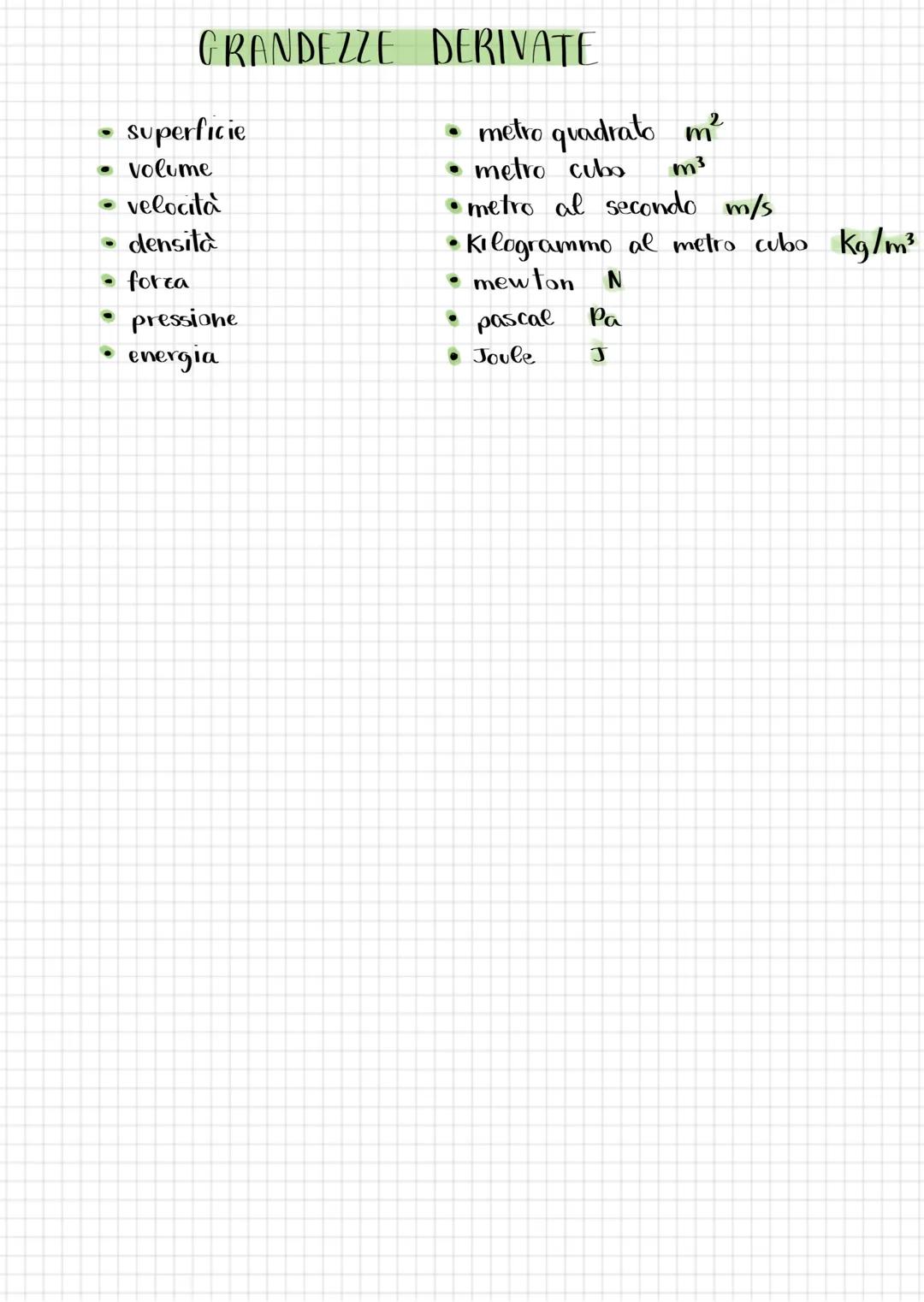 GRANDEZZE FISICHE
Le grandezze fisiche o
grandezze sono delle proprietà della
materia che si possono misurare.
ESTE
FENSIVE
possono essere
I