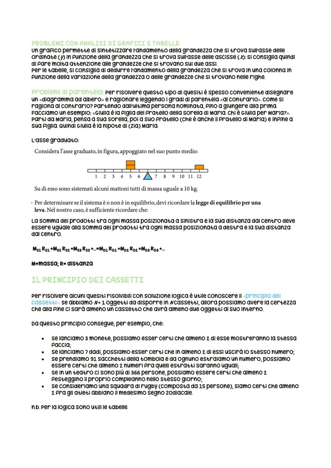 Logica
COS'È UN INSIEME: un raggruppamento di oggetti rappresenta un insieme in senso
matematico se esiste un criterio oggettivo che permett