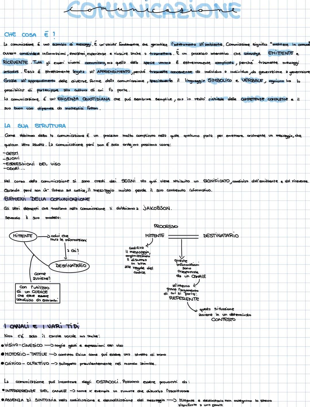 # comunicazione
CHE COSA €1
La comunicazione è uno scambio di messaggi. E un'attivita fondamentale che garantisce l'adattamento all'ambien