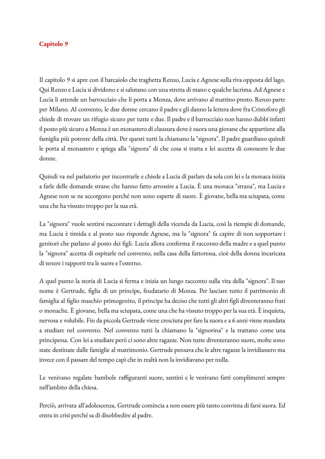 Capitolo 9 e 10 Promessi Sposi