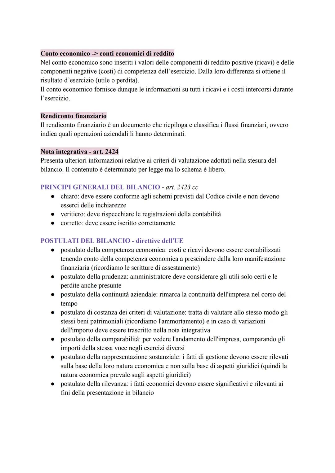 Contabilità generale e la partita doppia
I: Cos'è la contabilità generale?
è un procedimento di rilevazione che permette di registrare i fat