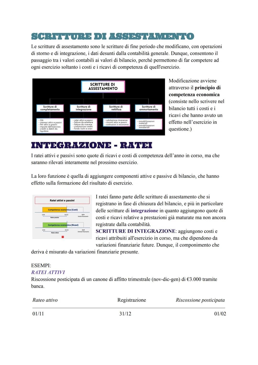 Contabilità generale e la partita doppia
I: Cos'è la contabilità generale?
è un procedimento di rilevazione che permette di registrare i fat